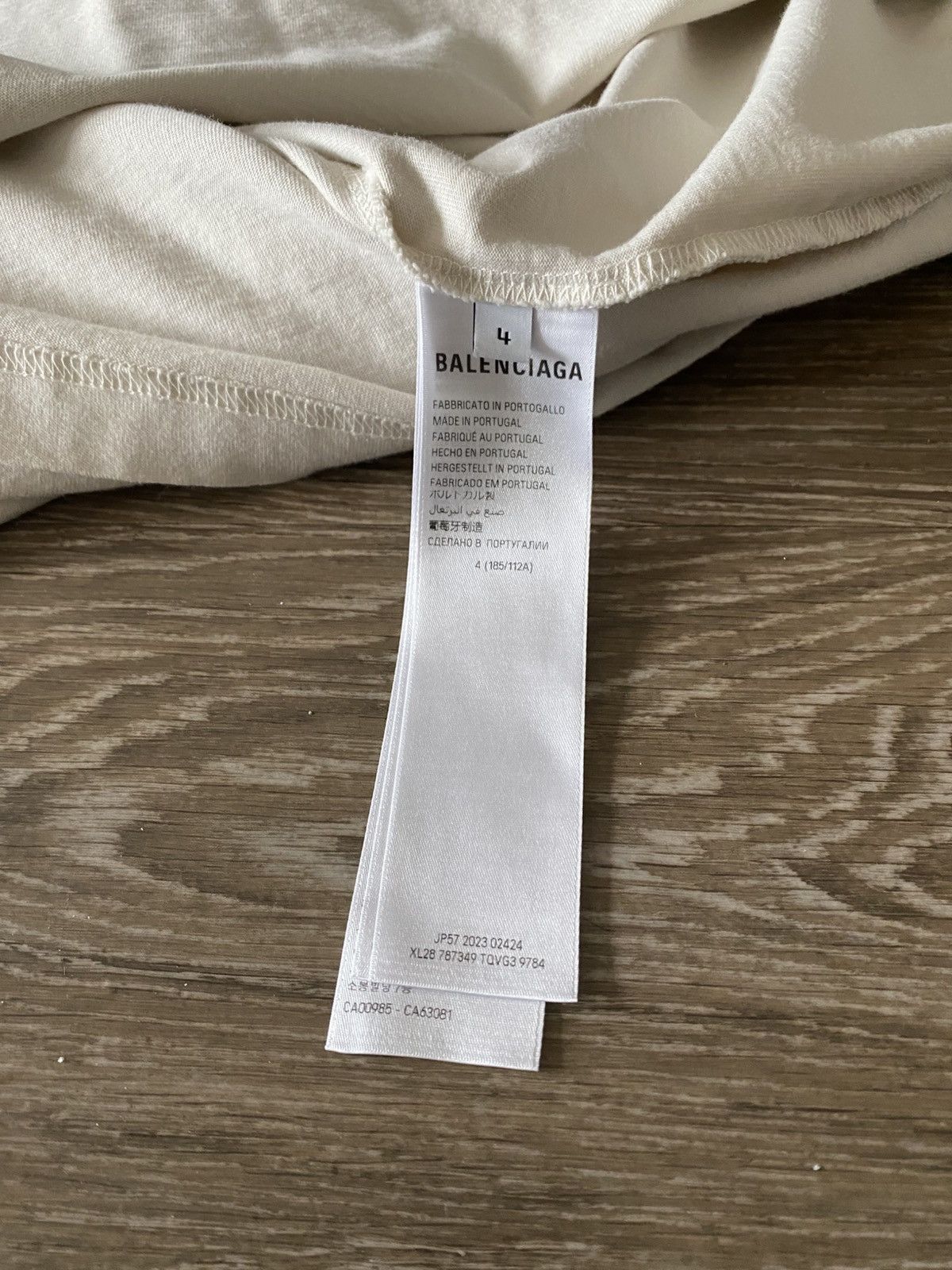 Balenciaga Balenciaga T-Shirt Size US XXL / EU 58 / 5 - 5 Thumbnail