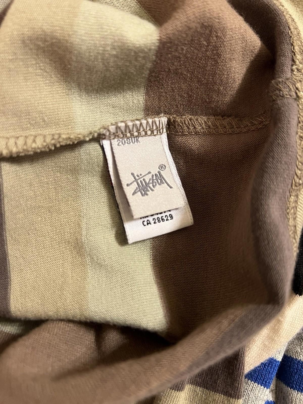 Stussy Pre-Owned Vintage Stussy Long Sleeve Polo Medium Brown Size US M / EU 48-50 / 2 - 10 Thumbnail