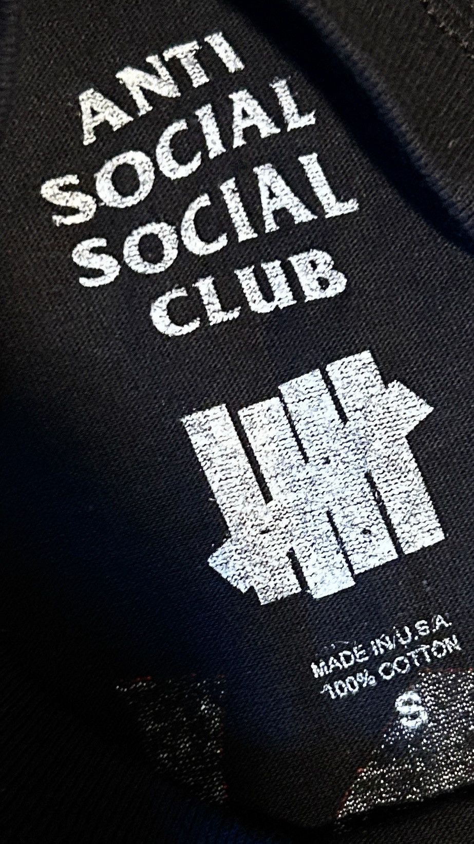 Anti Social Social Club Anti Social Social Club Undefeated Paranoid Black T-Shirt Size US S / EU 44-46 / 1 - 4 Thumbnail