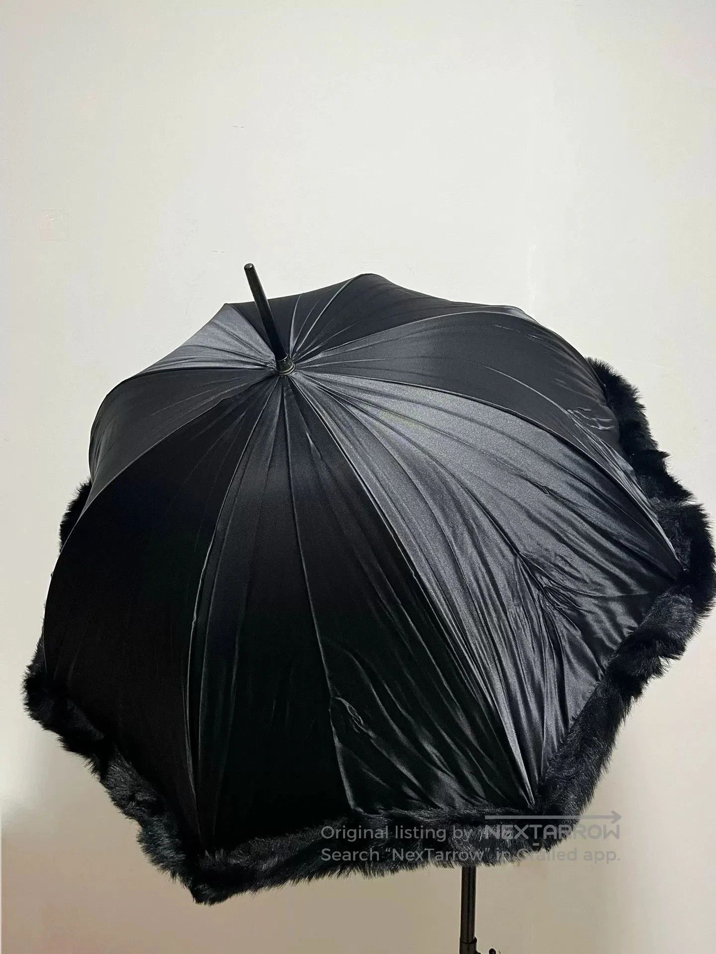 Jean Paul Gaultier Jean Paul Gaultier Fur Umbrella. Size ONE SIZE - 1 Thumbnail
