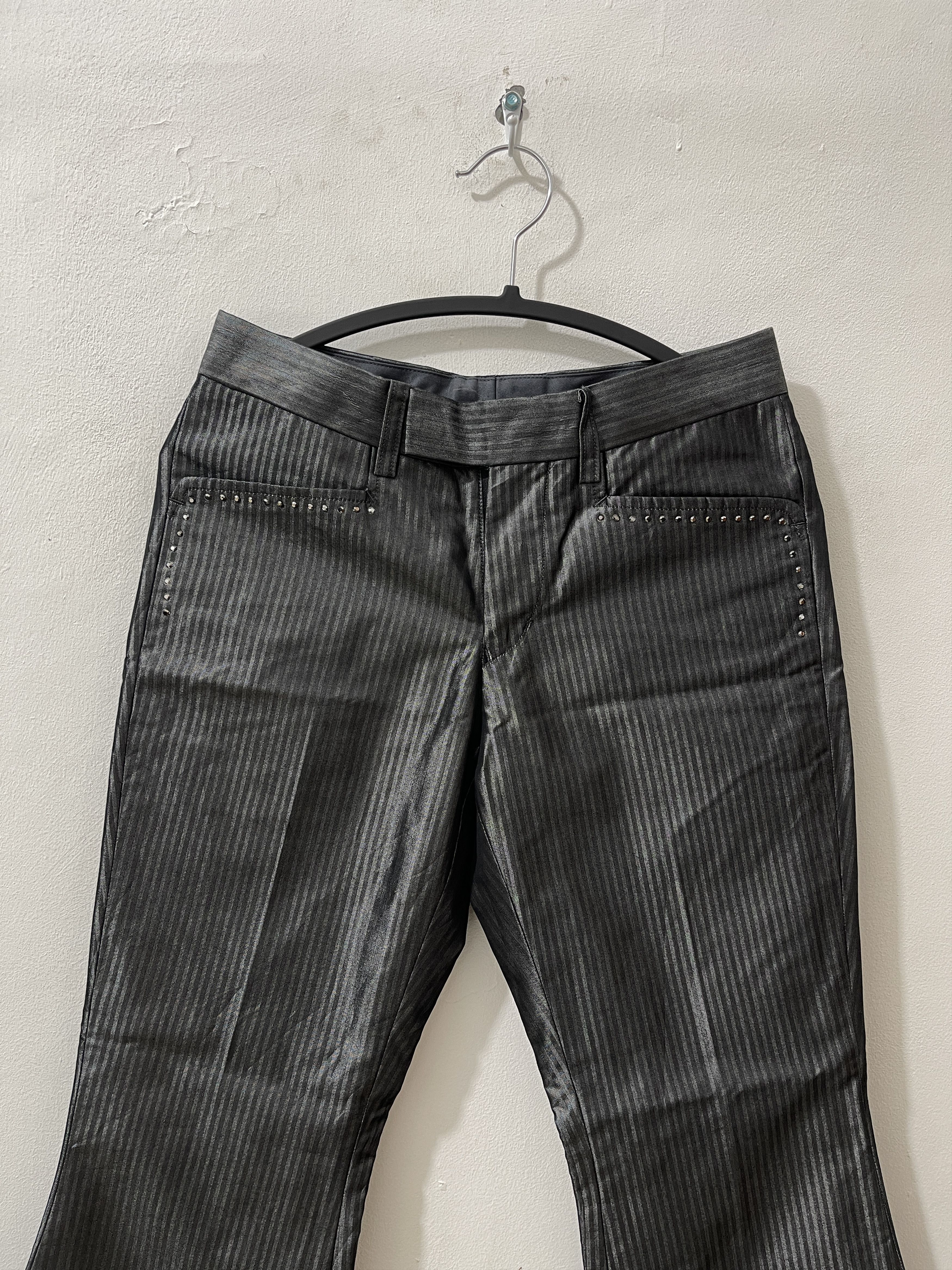 Tornado Mart Tornado Mart Japan Archive Punk Stud Flare Pants Size US 30 / EU 46 - 4 Thumbnail