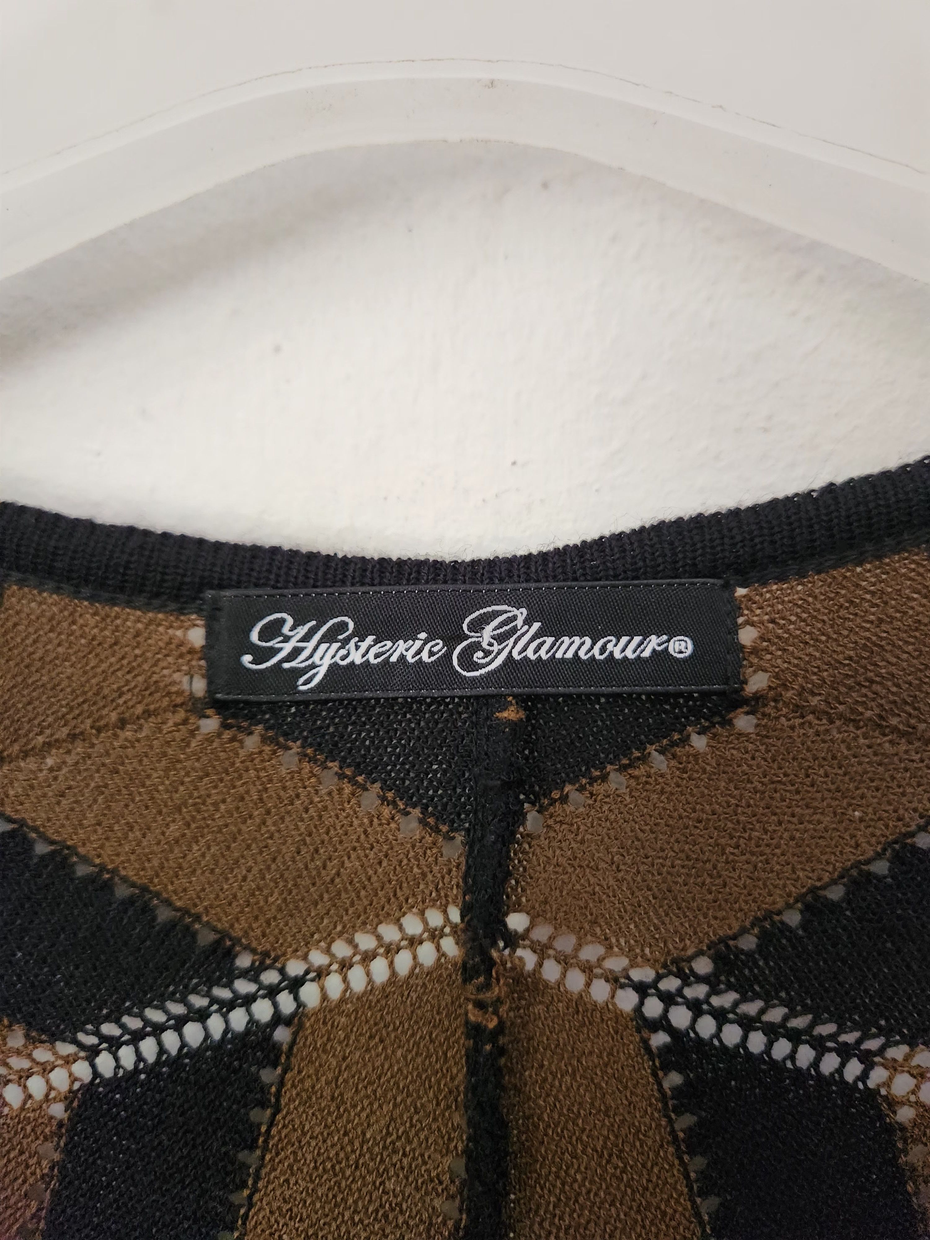 Hysteric Glamour Hysteric Glamour Knitwear Brown/Black Blouse Size S / US 4 / IT 40 - 3 Thumbnail