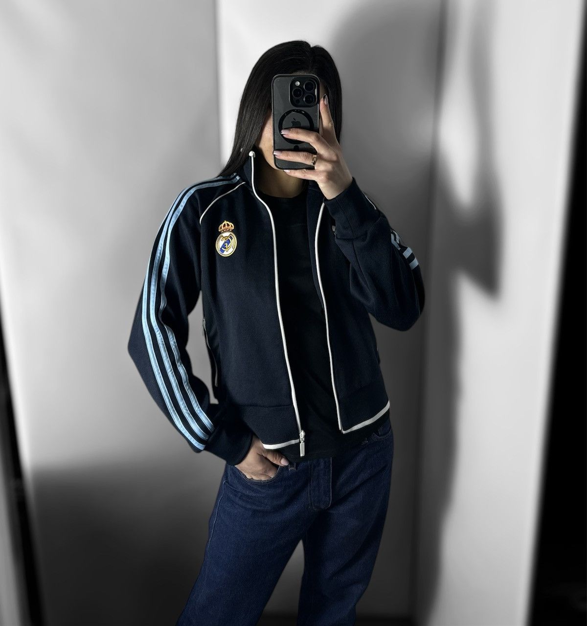 Adidas × Vintage Vintage adidas Real Madrid soccer jacket Women's 7 Size M / US 6-8 / IT 42-44 - 10 Thumbnail