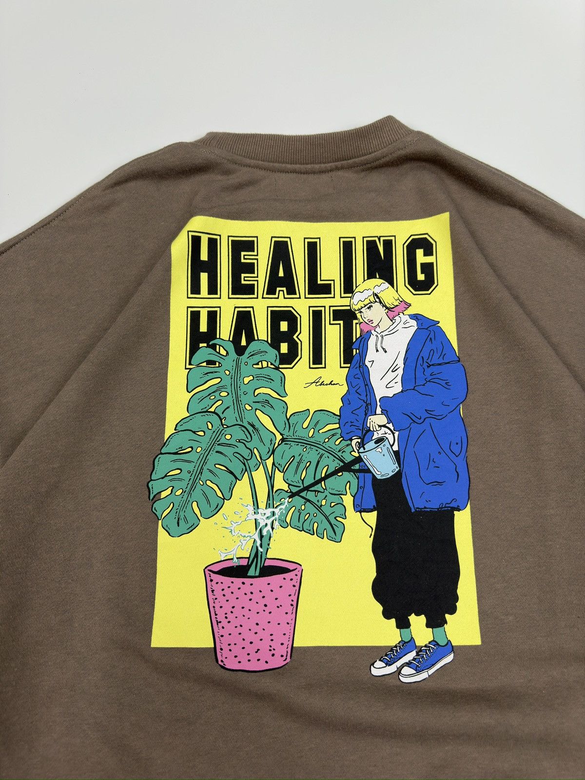 Japanese Brand × KOJIMA GENES Healing Habits by Back Number Japan Baggy Sweatshirt A625 Size US M / EU 48-50 / 2 - 2 Thumbnail