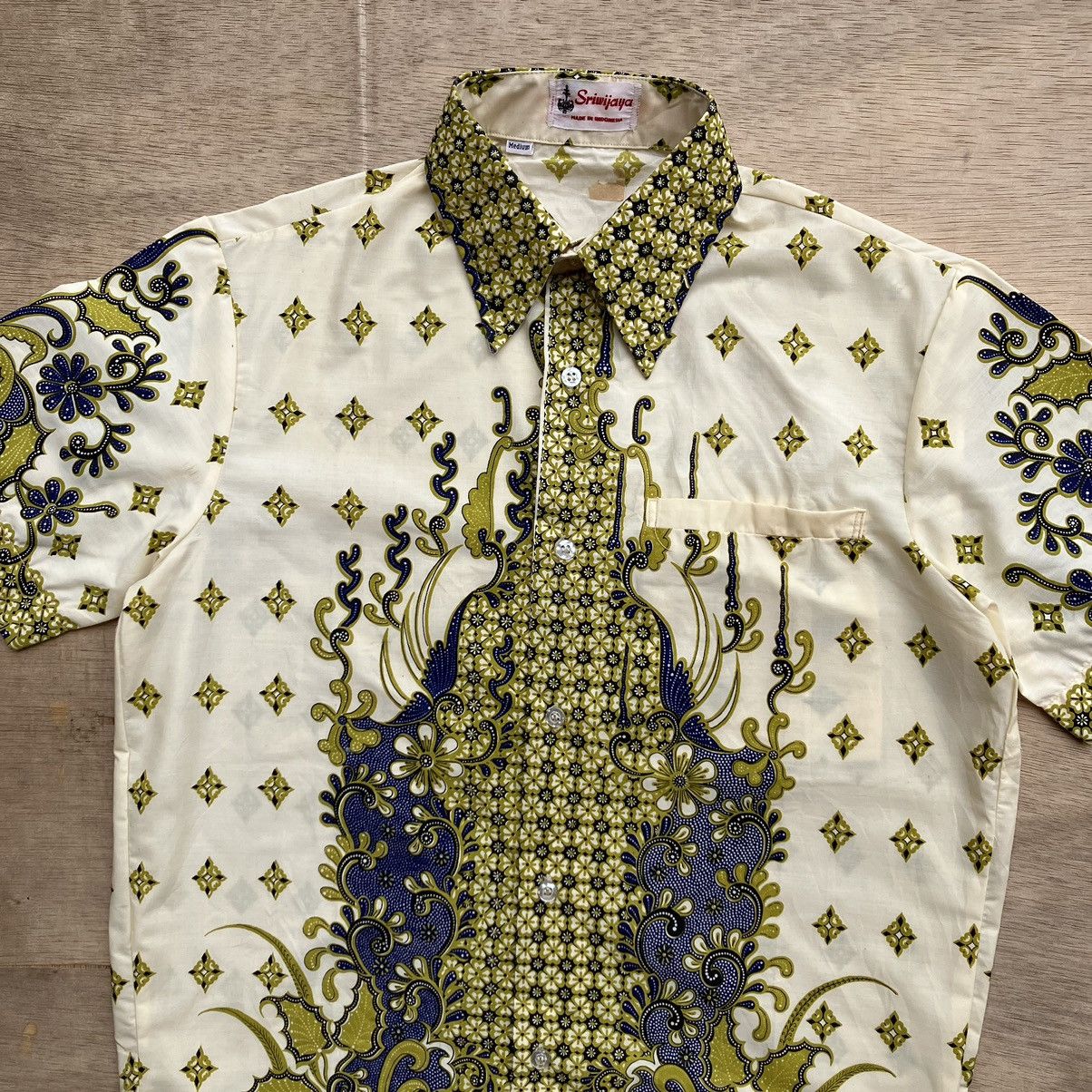 Designer × Other SRIWIJAYA BATIK INDONESIAN TRADITIONAL SHIRT Size US M / EU 48-50 / 2 - 2 Thumbnail
