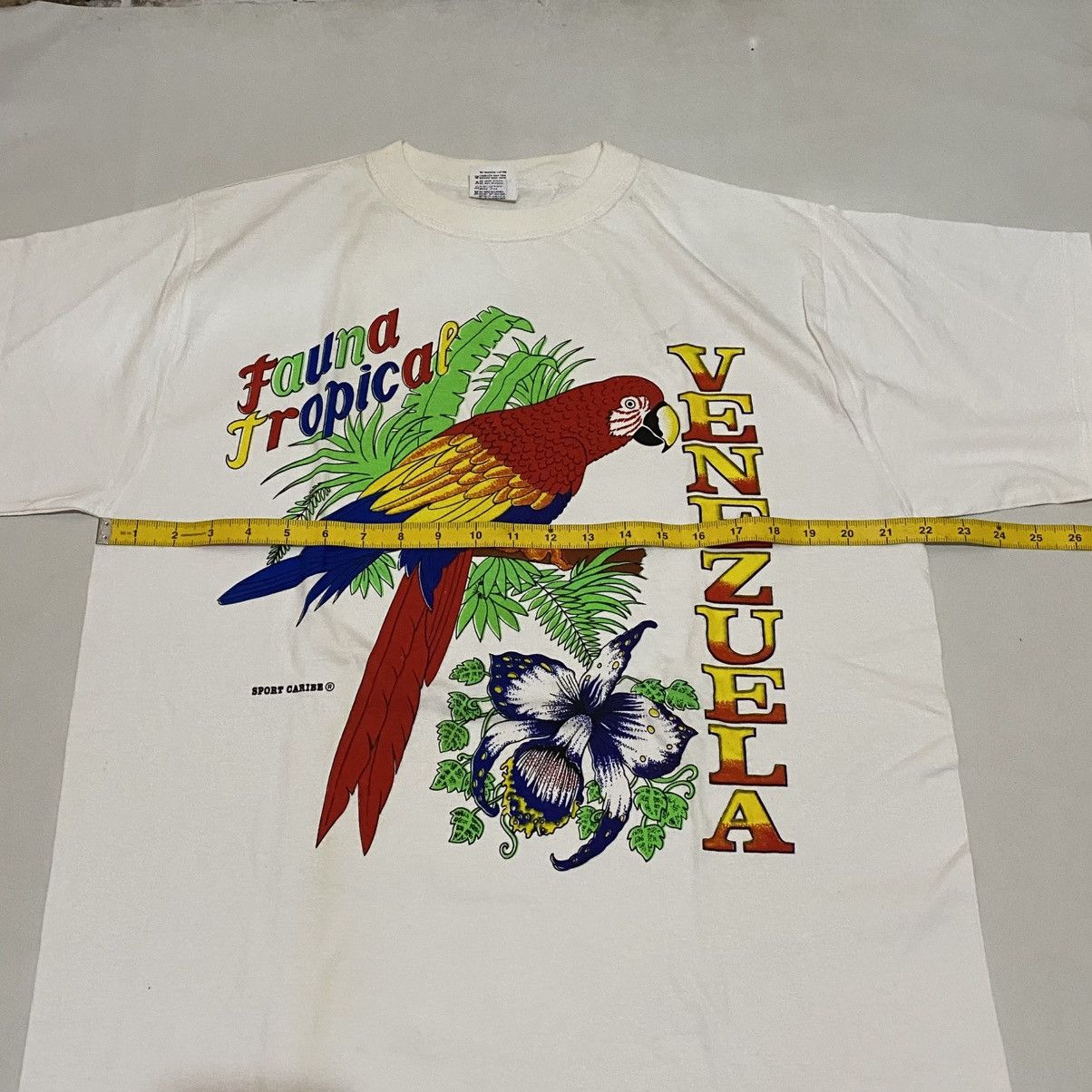Other Vintage tshirt venezuela animal bird nature tropical sport Size US XL / EU 56 / 4 - 7 Thumbnail
