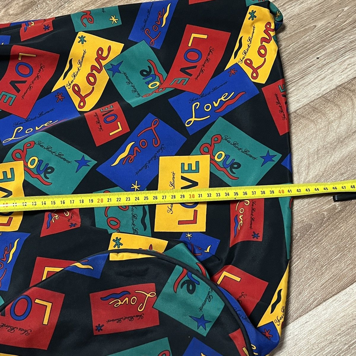 Vintage × Yves Saint Laurent Yves Saint Laurent Love logo bag Size ONE SIZE - 24 Thumbnail