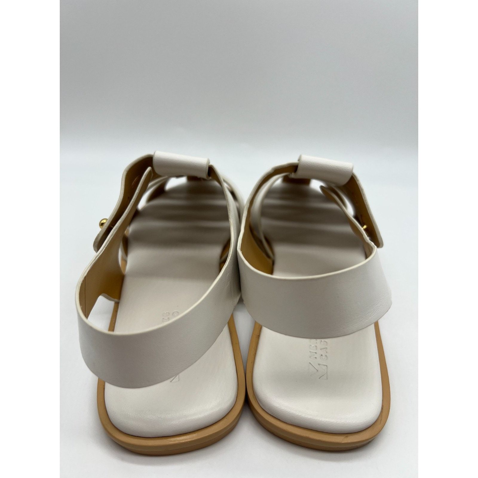 Mercedes-Benz Mercedes Castillo Kailey Caged Fisherman White Womens Size 9 Size US 9 / IT 39 - 18 Thumbnail