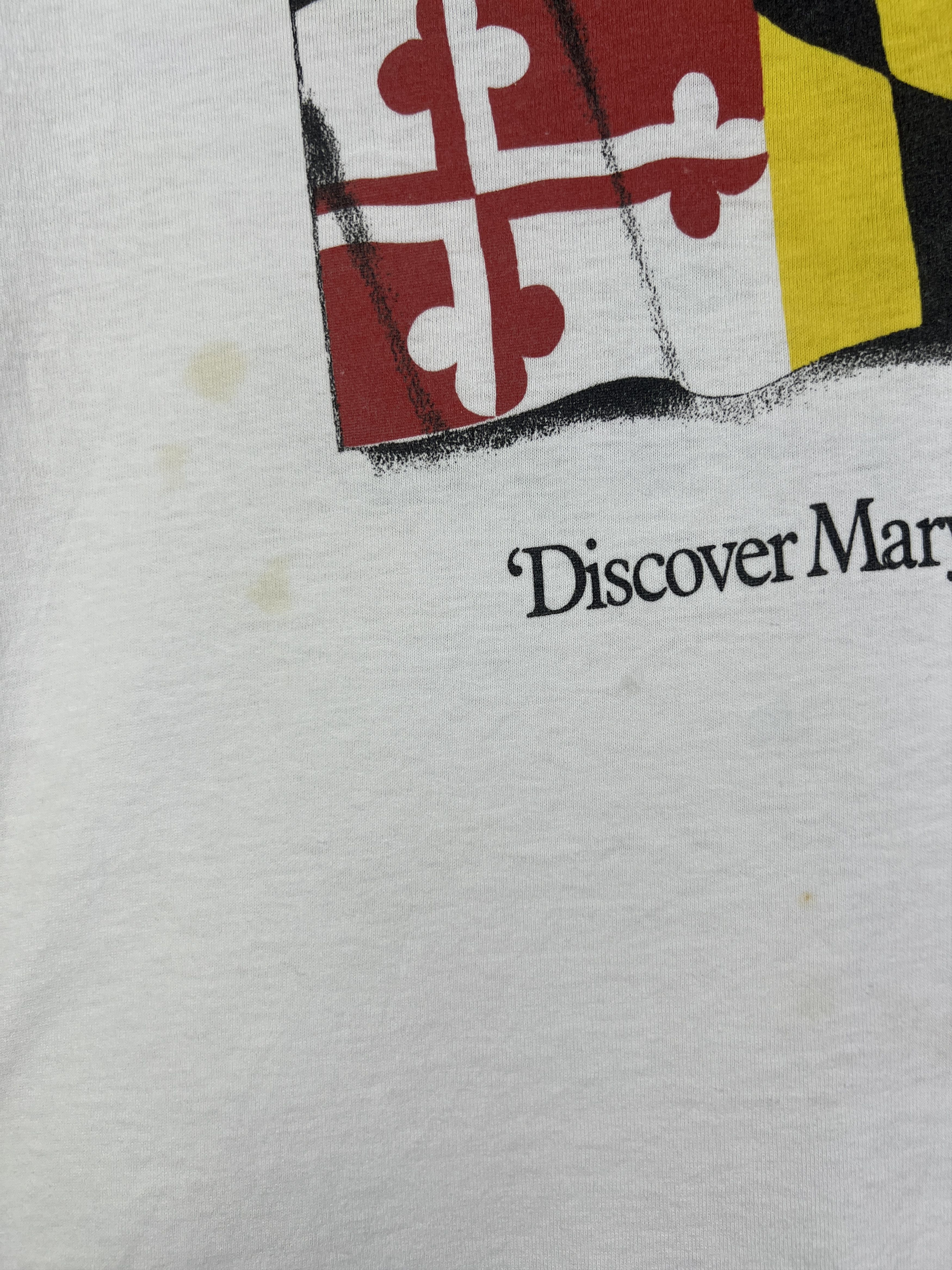 Vintage No.4954 Vintage 90s Maryland National Bank Graphic Tee (XL) Size US XL / EU 56 / 4 - 5 Thumbnail