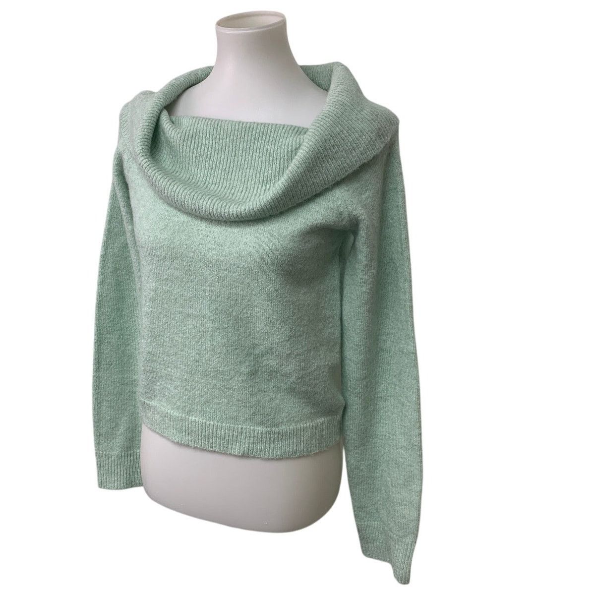 American Eagle Outfitters New American Eagle Womens Small Cowl Neck Knit Sweater Size S / US 4 / IT 40 - 1 Thumbnail