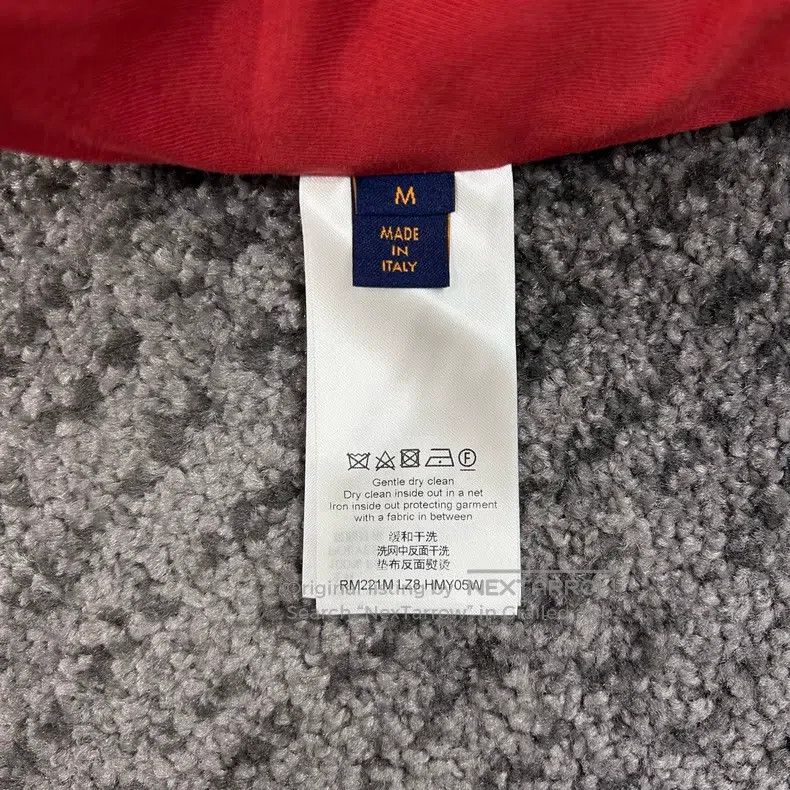Louis Vuitton Louis Vuitton Red and White Teddy Checker Jacket Size US M / EU 48-50 / 2 - 5 Thumbnail