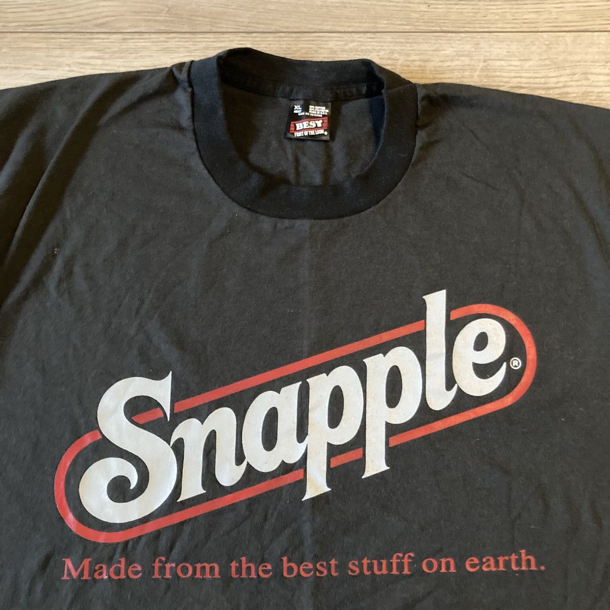 Fruit Of The Loom 1990s snapple promo tee Size US XL / EU 56 / 4 - 2 Thumbnail