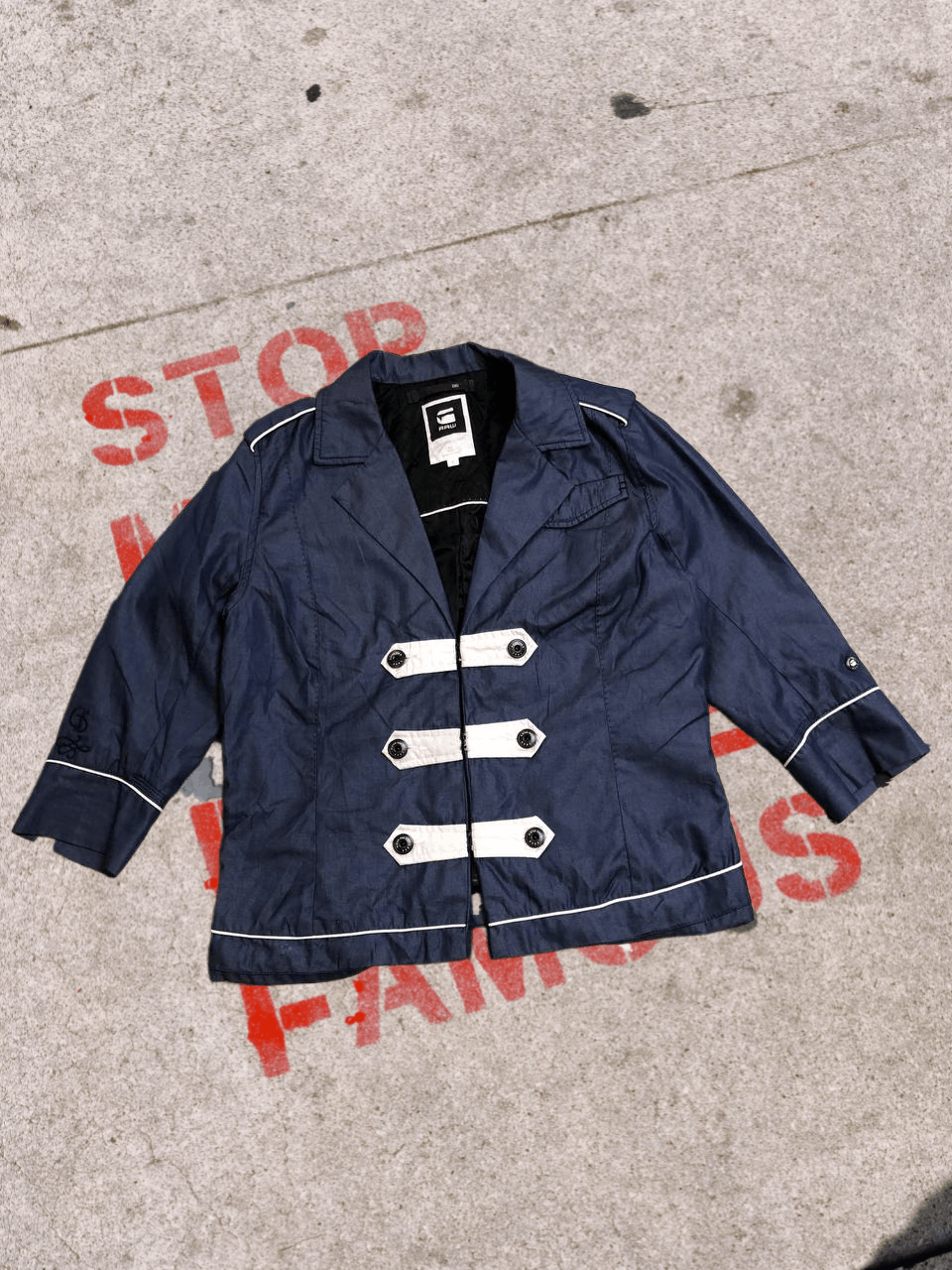 G-Star Womens Jacket Logo G-Star Raw Y2K Vintage Size L / US 10 / IT 46 - 1 Thumbnail