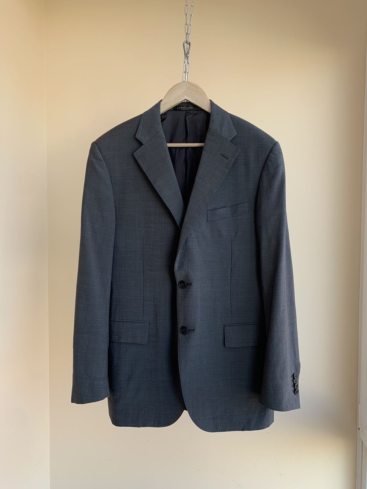 Corneliani Corneliani Single Breasted 2 Buttons Wool Mohair Blazer Size 42R - 1 Thumbnail