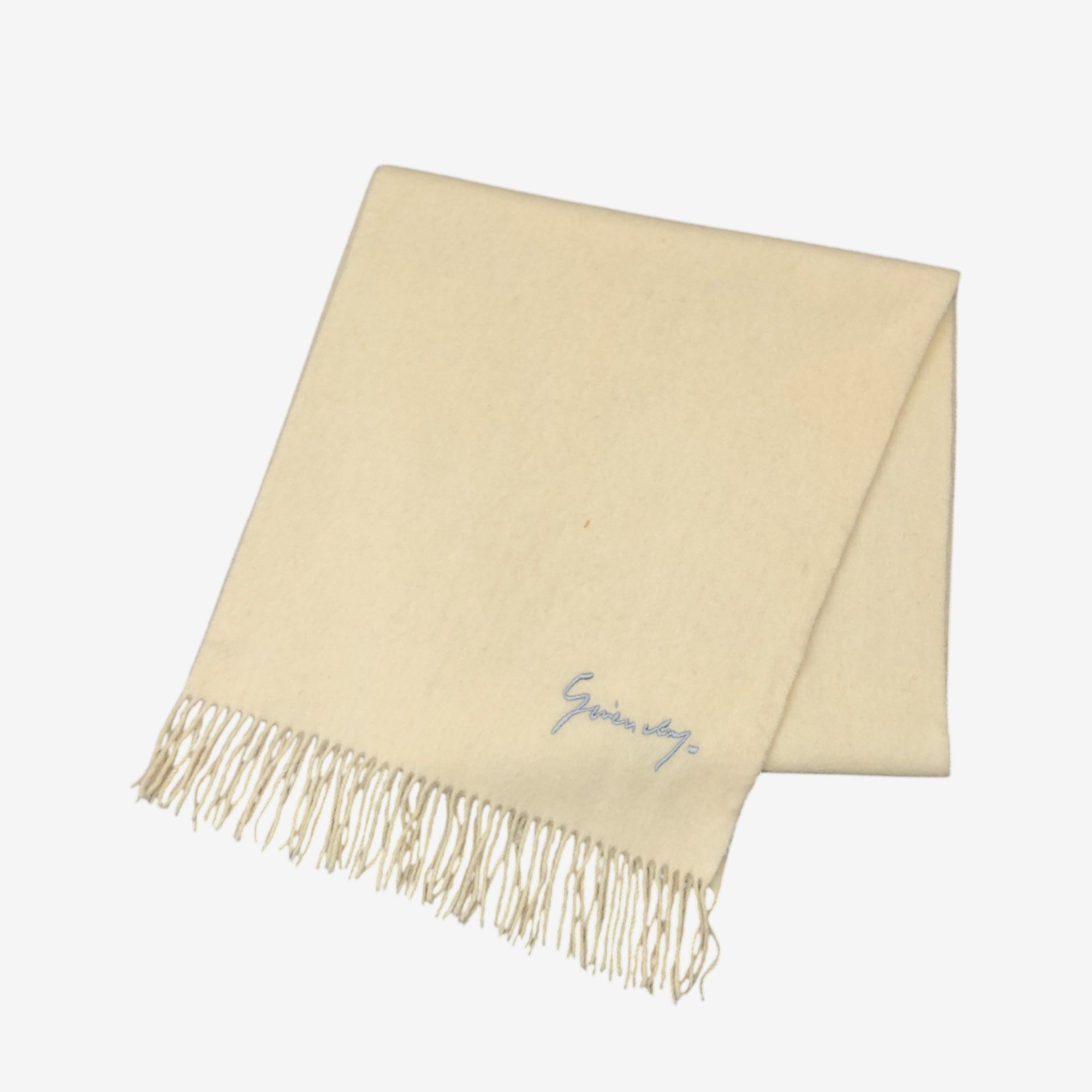Givenchy Vintage Givenchy Scarf Muffler Wool Winter Fringe Scarves Size ONE SIZE - 3 Thumbnail