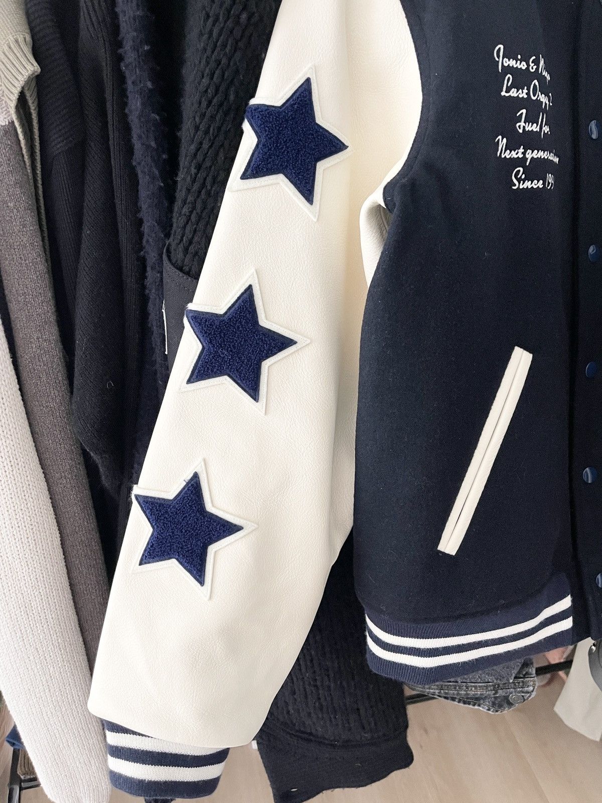 Human Made × Undercover ARCHIVAL! Undercover x Human Made Last Orgy 2 Varsity Jacket Size US L / EU 52-54 / 3 - 4 Thumbnail
