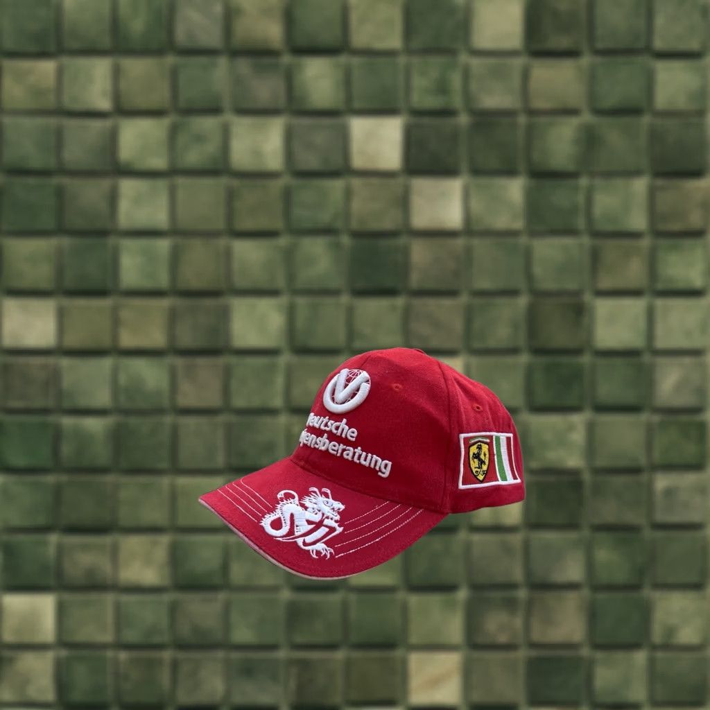 Ferrari VINTAGE FERRARI FORMULA 1 MICHAEL SCHUMACHER RACING F1 CAP HAT WORLD 2006 Size ONE SIZE - 1 Thumbnail