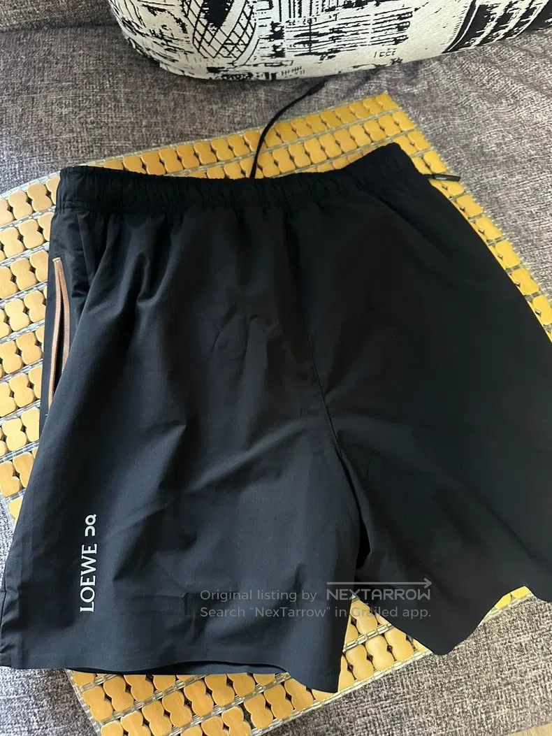 Loewe Loewe size XS On Anpao SS24 Letter-Printed Shorts Size 24" / US 00 / IT 34 - 5 Thumbnail