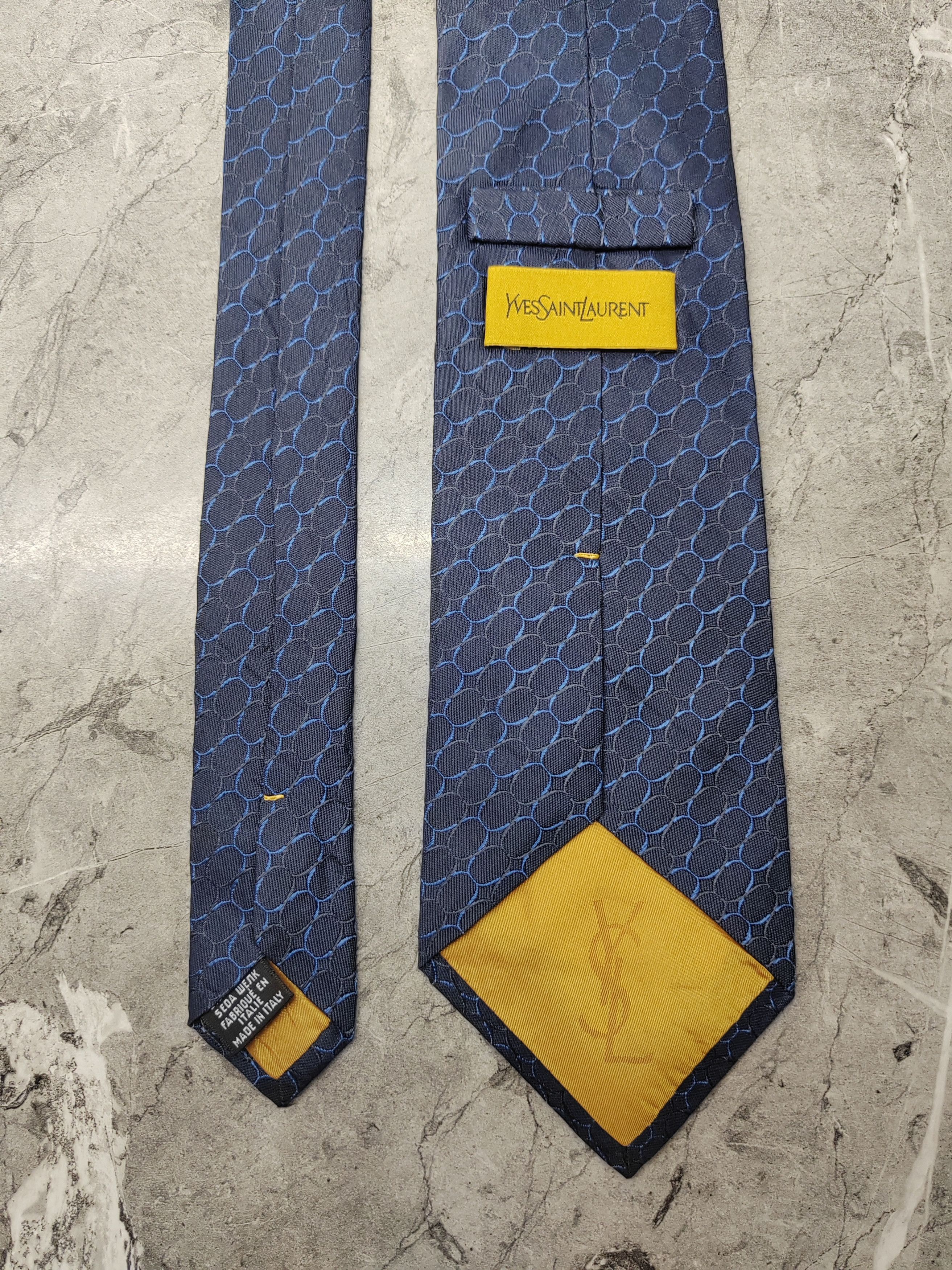 Yves Saint Laurent Yves Saint Laurent Tie Size ONE SIZE - 6 Thumbnail