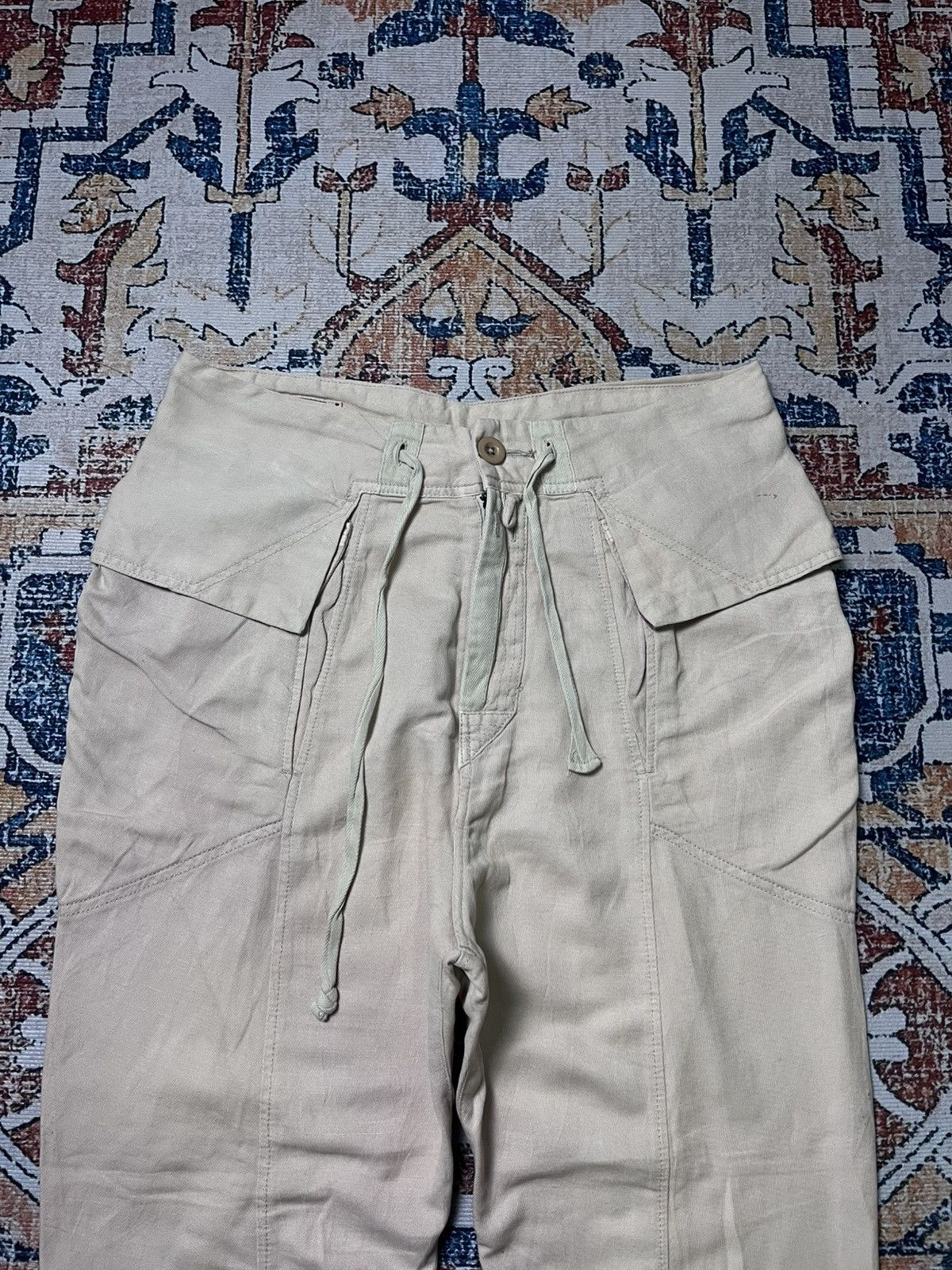 Marithe + Francois Girbaud Le Casual De Marithe Francois Girbaud Long Pants Big Pocket Size US 31 - 2 Thumbnail