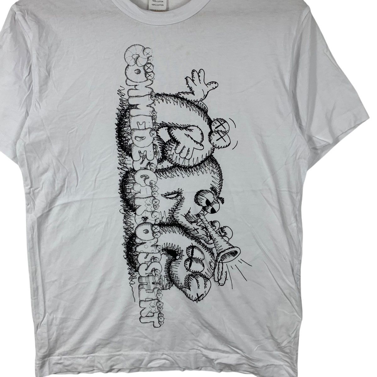 Comme des Garcons COMME DES GARCONS x KAWS Companion Buddy Tee Shirt Top Size US S / EU 44-46 / 1 - 3 Thumbnail