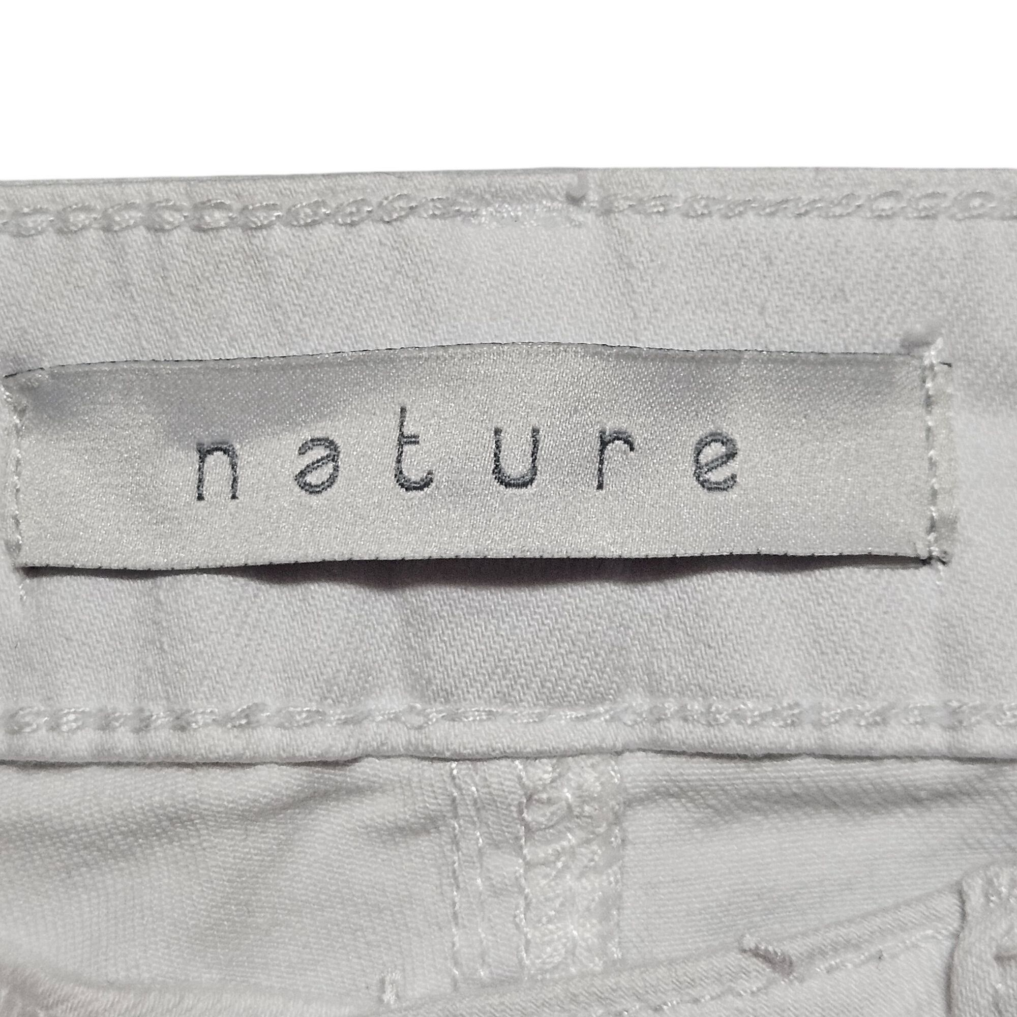 Other Nature Women White Jeans Skinny Highrise 25 Clean Girl Quiet Size 25" / US 0 / IT 36 - 17 Thumbnail