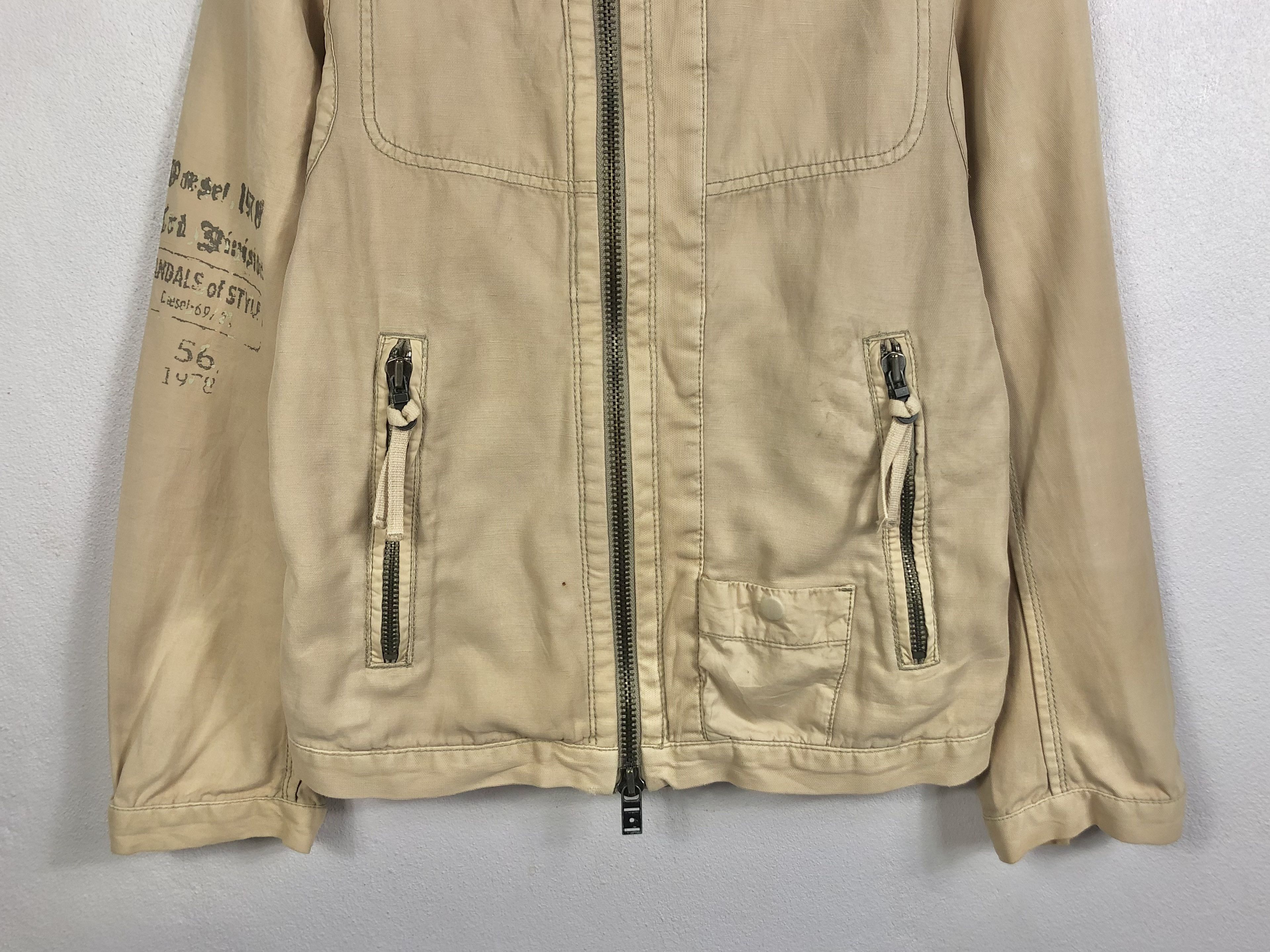 Diesel Rare Diesel Zipper Jacket Size US S / EU 44-46 / 1 - 4 Thumbnail