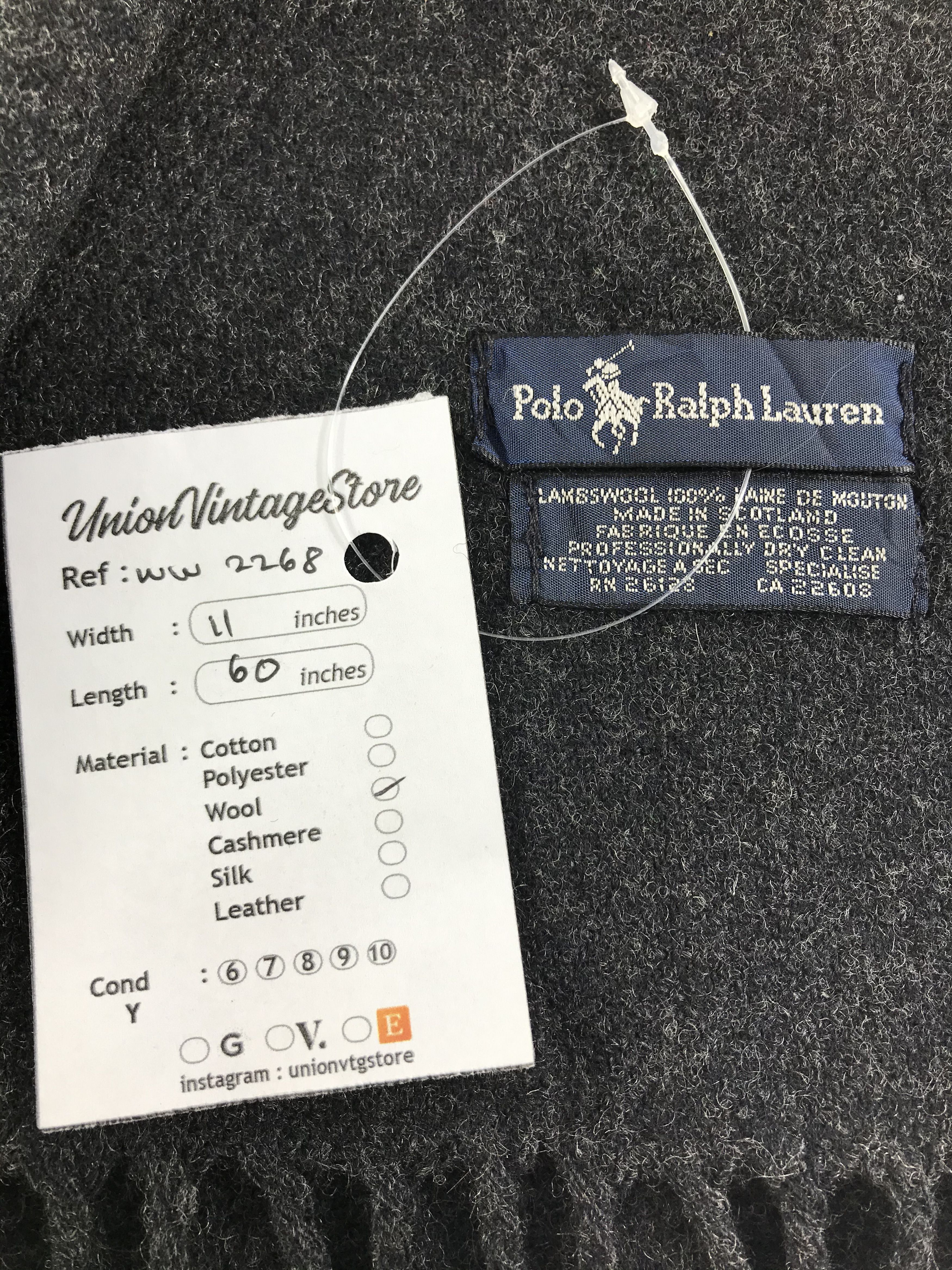 Polo Ralph Lauren Polo Ralph Lauren Scarf / Muffler / Neckwear - WW2268 Size ONE SIZE - 5 Thumbnail