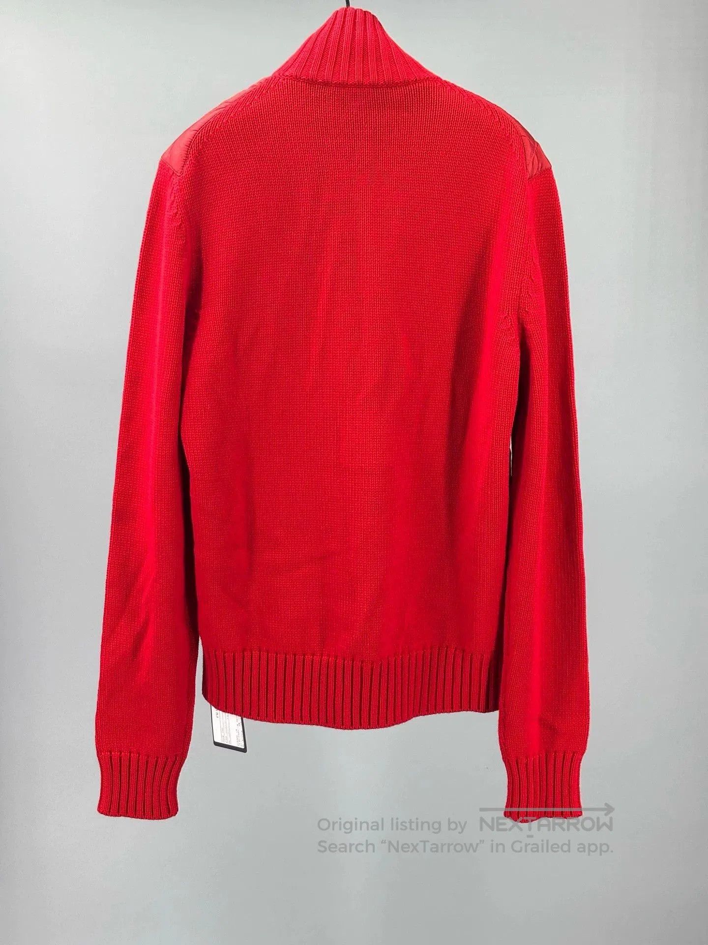 Prada red prada men's jacket with quilted front. Size US L / EU 52-54 / 3 - 4 Thumbnail