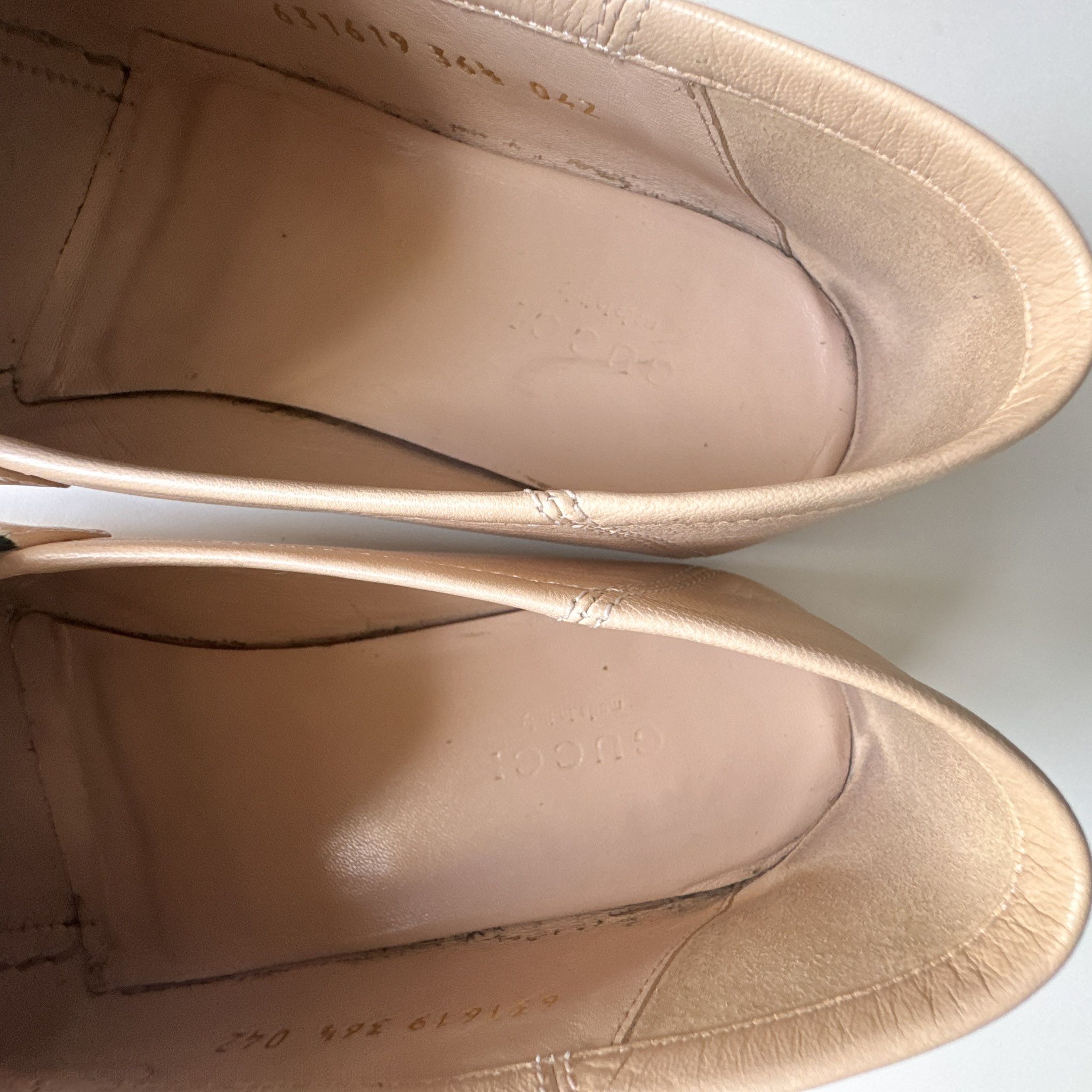 Gucci Gucci brixton horsebit & web convertible loafer in skin rose Size US 6.5 / IT 36.5 - 5 Thumbnail