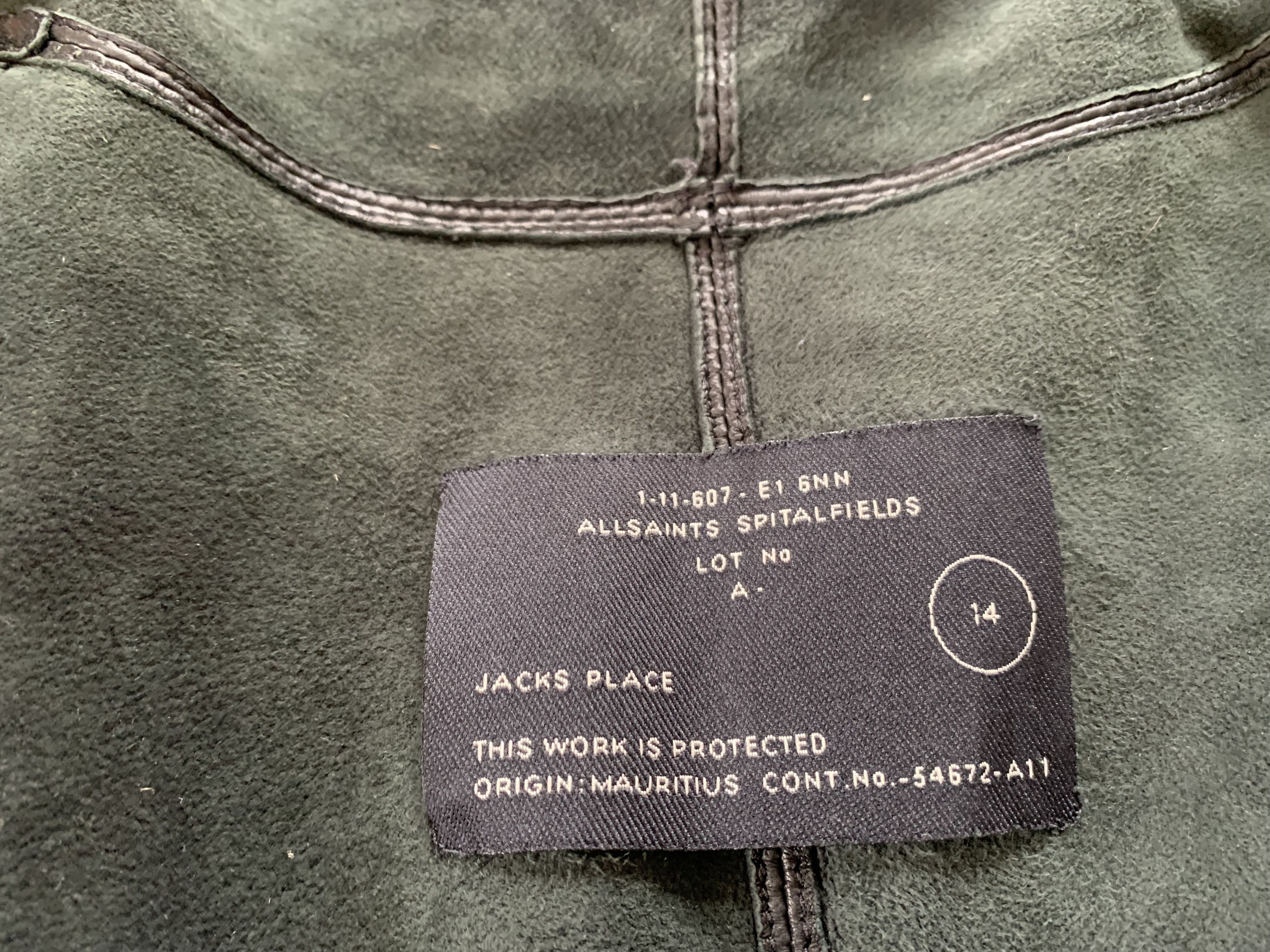 Allsaints Allsaints Waterfall Datya Leather Jacket Size M / US 6-8 / IT 42-44 - 8 Thumbnail