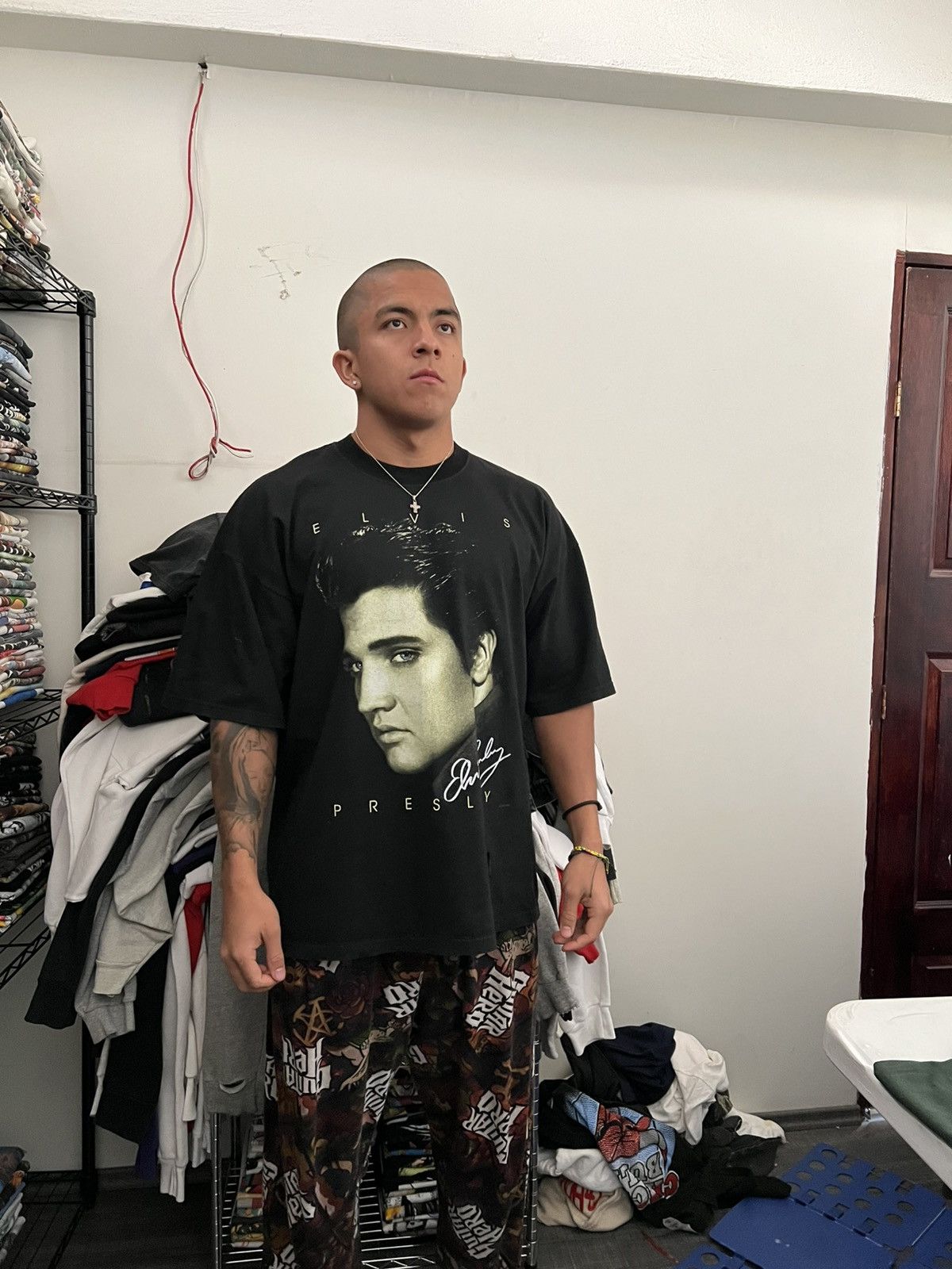 Band Tees 1998 Elvis Presley Big Face Graceland Tee Size US XXL / EU 58 / 5 - 2 Thumbnail