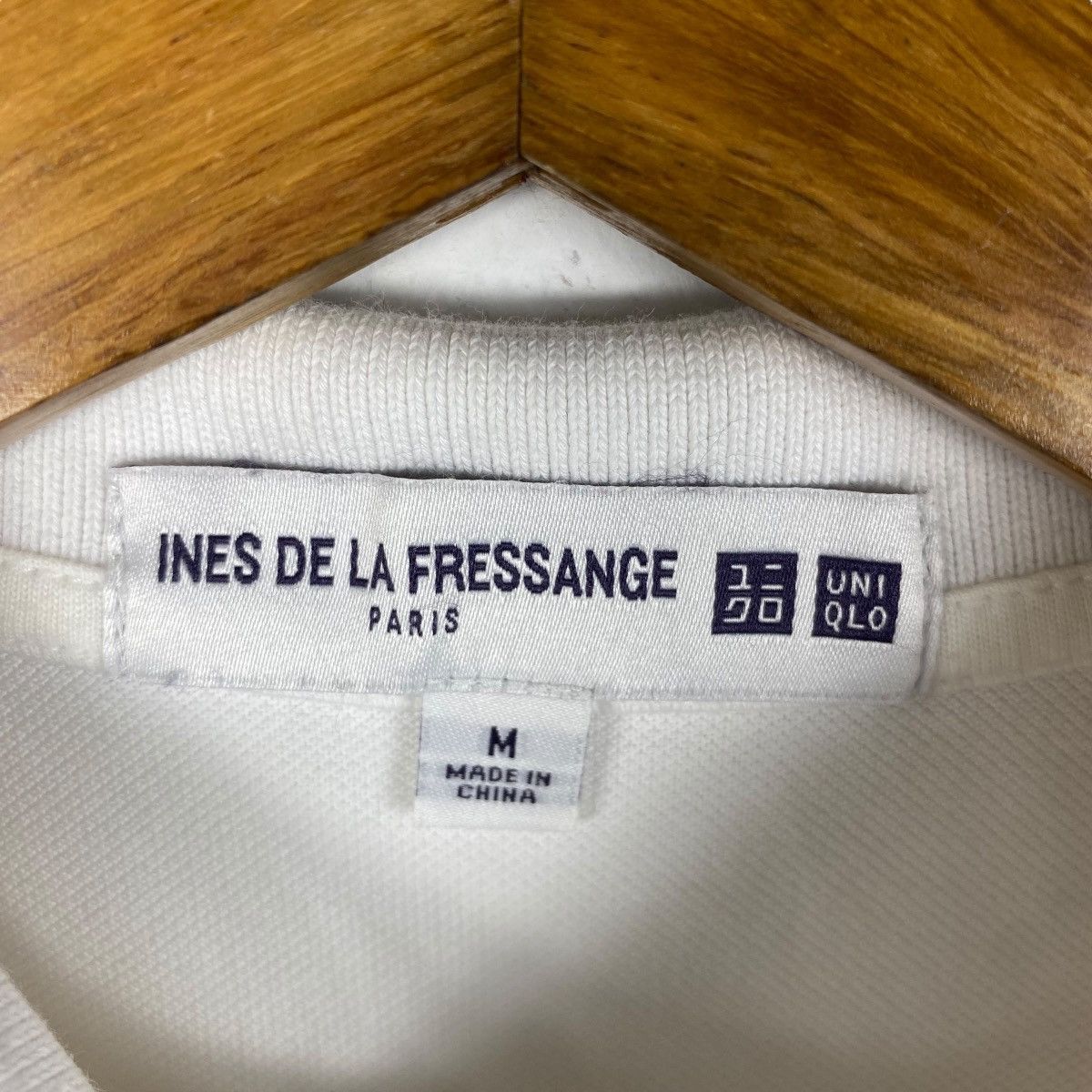 Other French Designer INES de La FRESSANGE Paris Uniqlo Women Polo Size M / US 6-8 / IT 42-44 - 6 Thumbnail