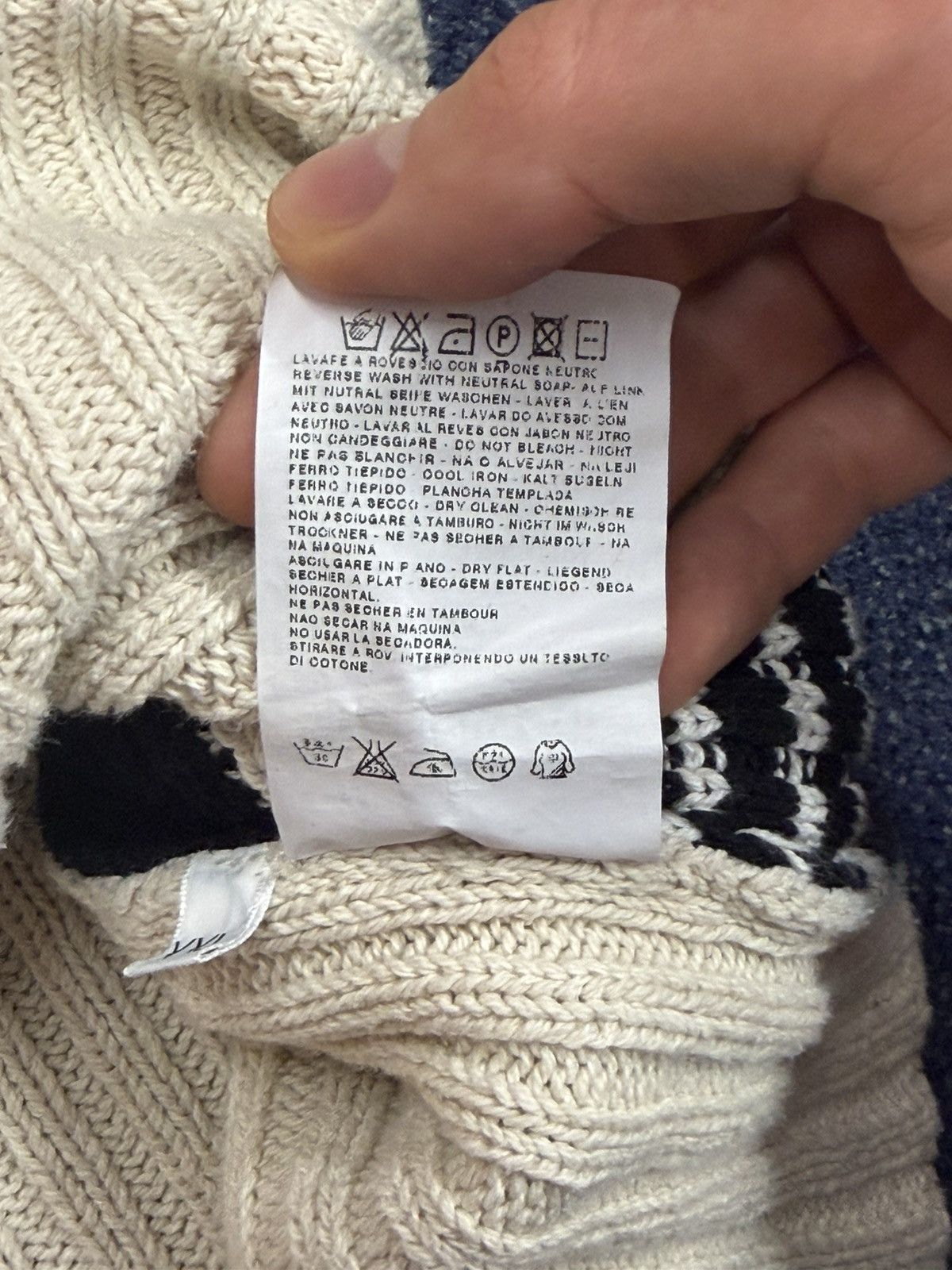 Stone Island SS05 Stone Island Zip-up knit sweater Size US XL / EU 56 / 4 - 8 Thumbnail
