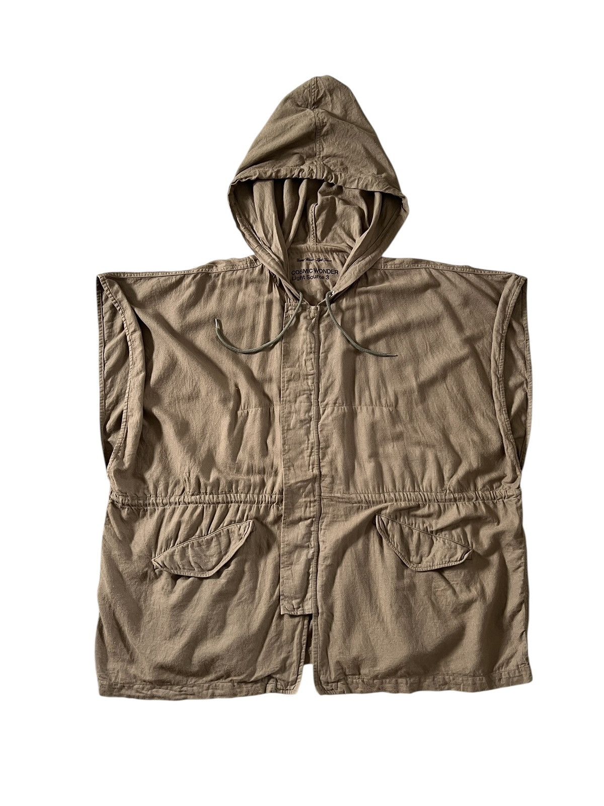 Japanese Brand Cosmic Wonder Oversize Bat Wing Parka Jacket Size US L / EU 52-54 / 3 - 4 Thumbnail