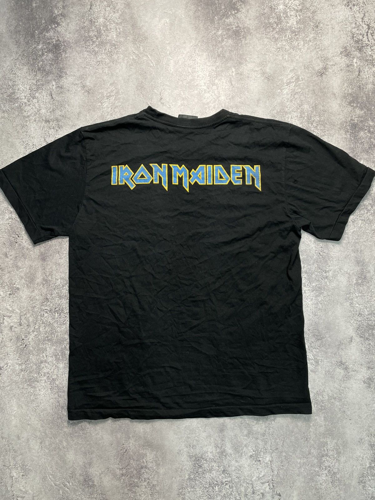 Band Tees IRON MAIDEN Flight 666 Vintage 90s T-Shirt Size US L / EU 52-54 / 3 - 7 Thumbnail