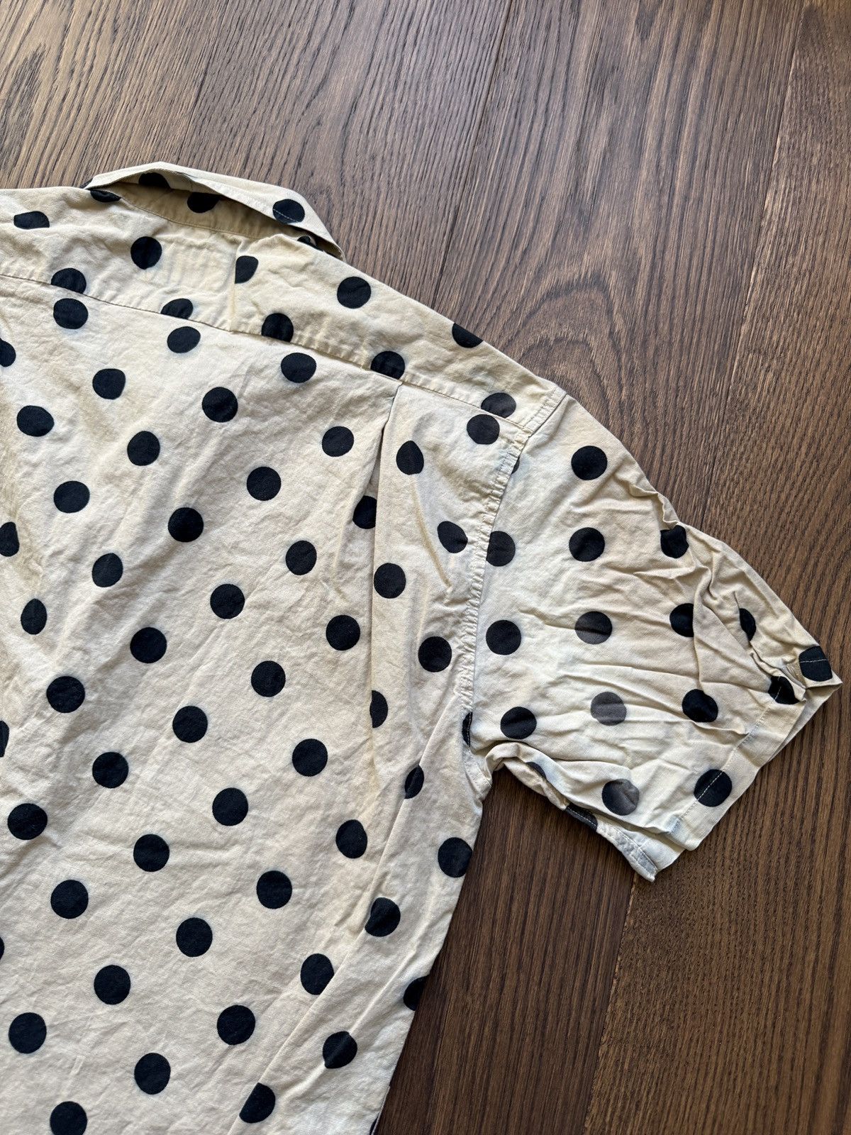 Vintage Vintage Polka Dot Loop Collar Button Up Shirt Size US M / EU 48-50 / 2 - 10 Thumbnail