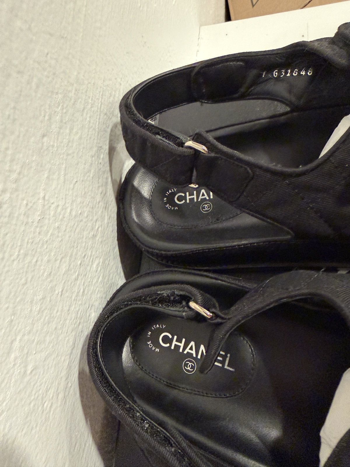 Chanel Chanel Dad Sandal Rare Large Size 42 Size US 11 / IT 41 - 3 Thumbnail