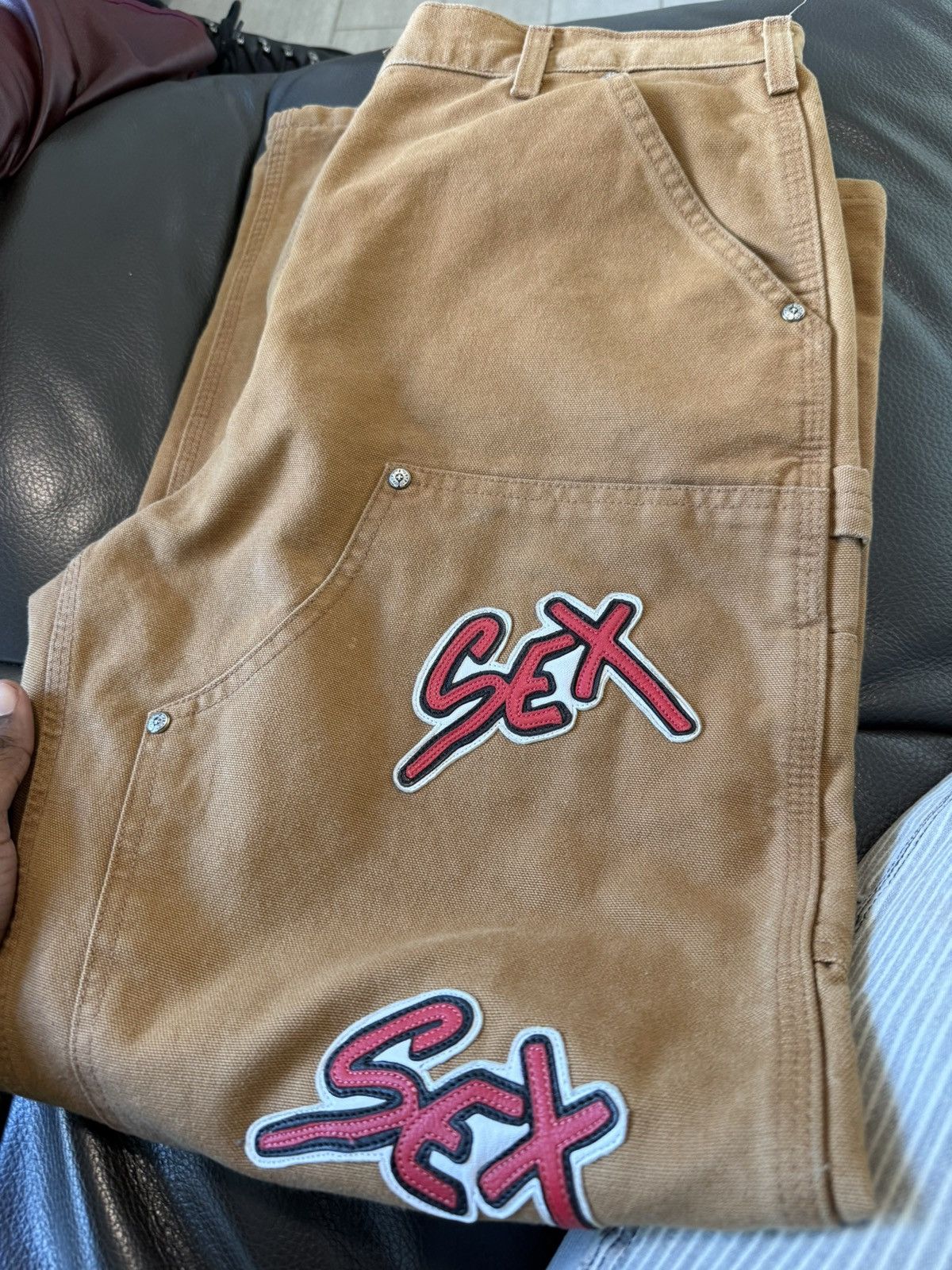 Chrome Hearts Sex Records (Matty Boy) RARE Size US 34 / EU 50 - 12 Thumbnail