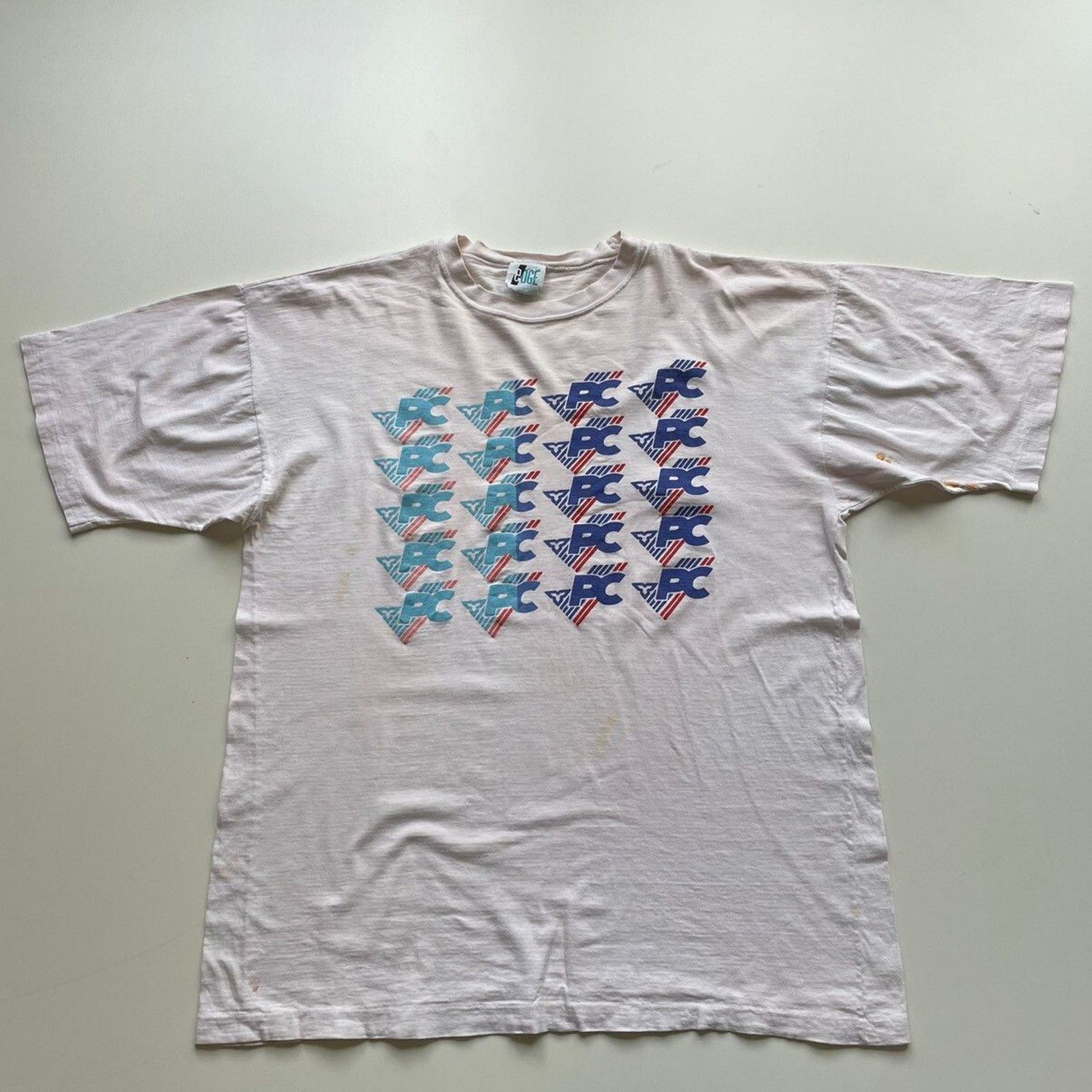 Vintage Vintage 90s PC Party of Ontario Canada Politics T Shirt XL Size US L / EU 52-54 / 3 - 1 Thumbnail