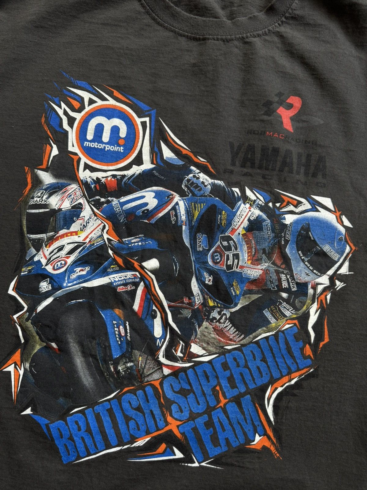 Vintage × Yamaha Yamaha Racing british superbike big logo tee Size US XXL / EU 58 / 5 - 3 Thumbnail