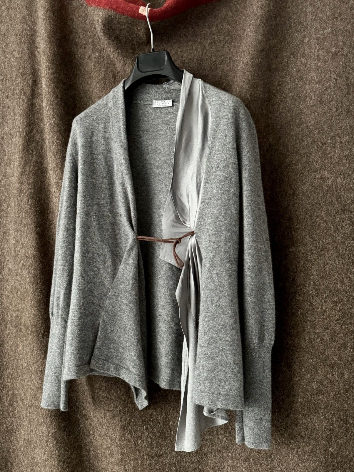 Brunello Cucinelli Brunello Cucinelli Women's Gray Cashmere Cardigan Size S / US 4 / IT 40 - 2 Thumbnail
