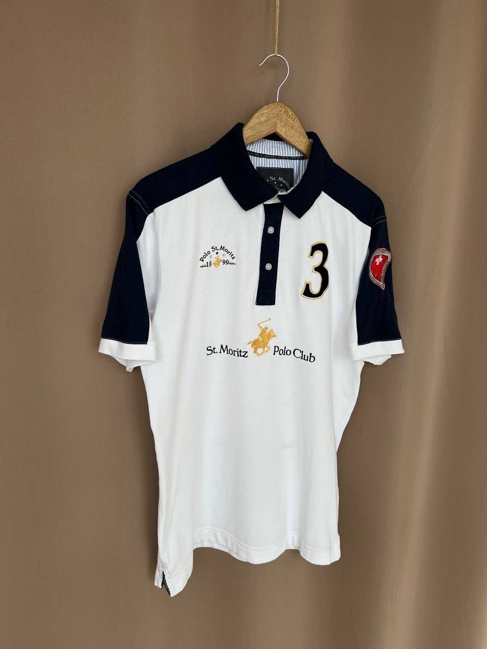Other St. Moritz Polo Club Polo Shirt Mens Size L #3 Swiss Polo Size US L / EU 52-54 / 3 - 5 Thumbnail