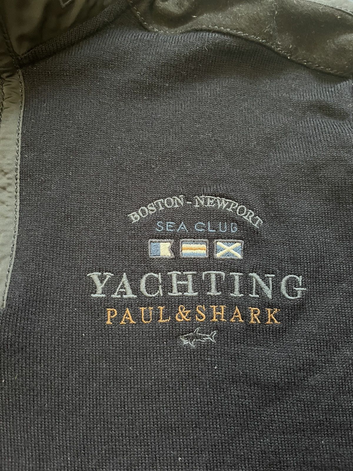 Paul & Shark Vintage Paul & Shark Yachting 1/4 RiRi Zip Sweater Size US XL / EU 56 / 4 - 2 Thumbnail