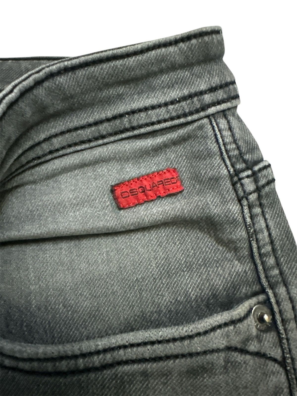 GOA Dsquared2 Washed Grey Jeans Amiri Junya Watanabe Style Jeans Size US 36 / EU 52 - 11 Thumbnail