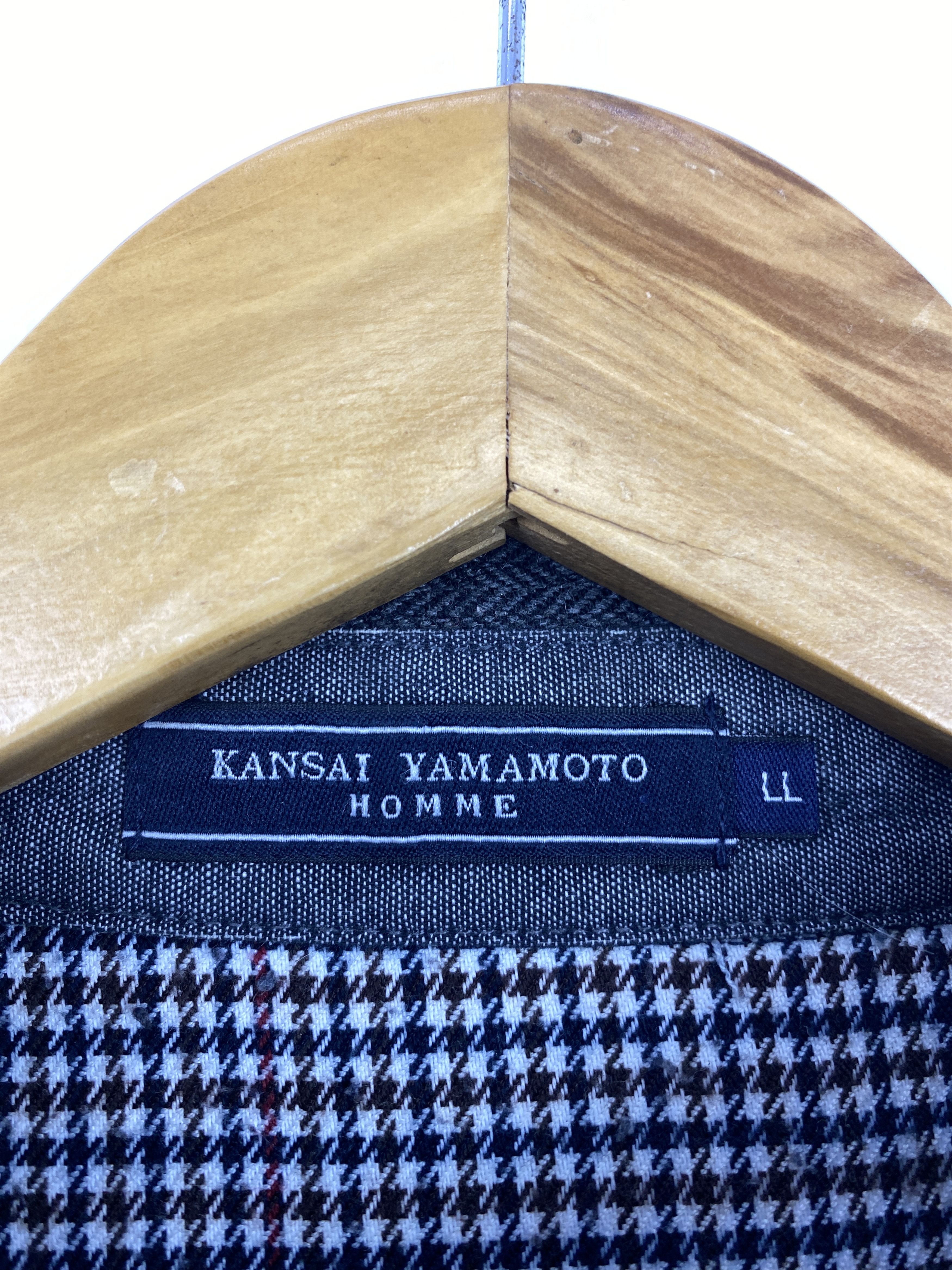 Kansai Yamamoto Vintage Kansai Yamamoto Homme Blue Polo Sweatshirt BP0050 Size US XL / EU 56 / 4 - 5 Thumbnail