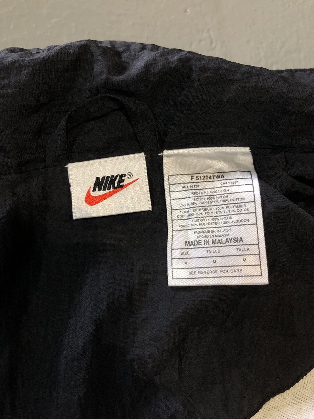Nike × Vintage Vintage Nike light jacket Size US L / EU 52-54 / 3 - 7 Thumbnail