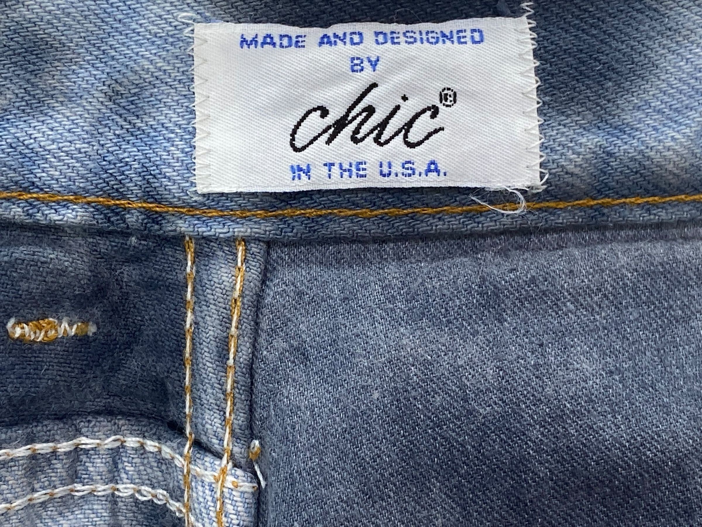 Japanese Brand Chic Denim Camo Jeans Size 27" / US 4 / IT 40 - 9 Thumbnail