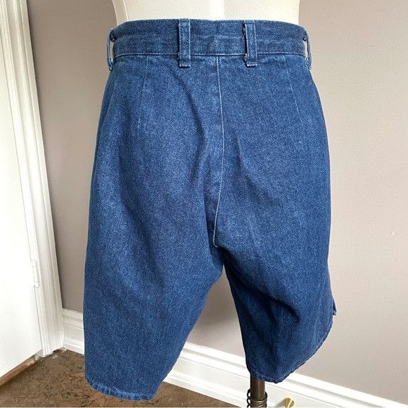 Northern Reflections × Vintage Vintage High-rise Denim Walking Shorts - S/M, ~28" Waist Size 28" / US 6 / IT 42 - 8 Thumbnail