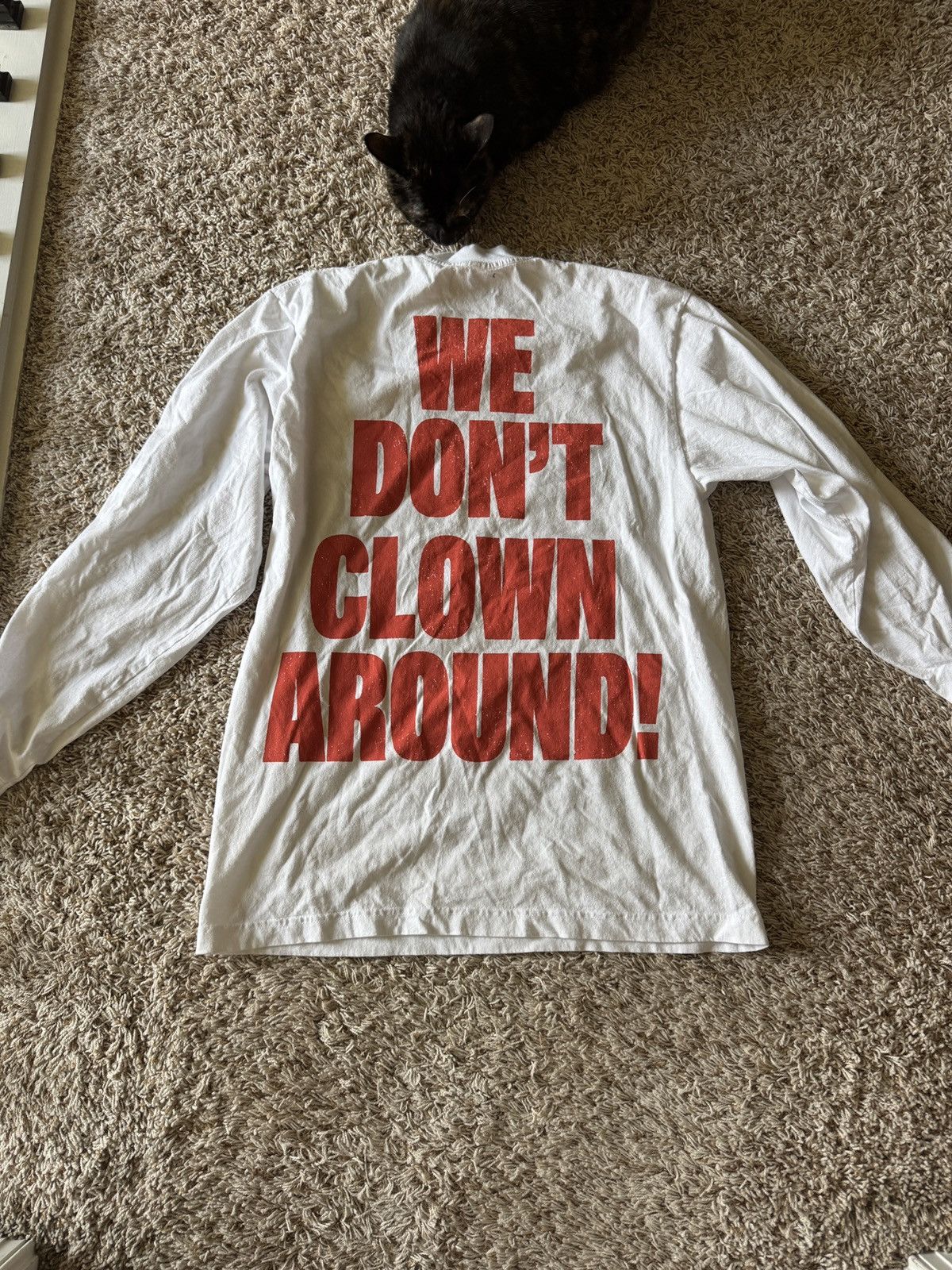 Vintage Hard Jewelry "We don't clown around" Long sleeve Size US L / EU 52-54 / 3 - 2 Thumbnail
